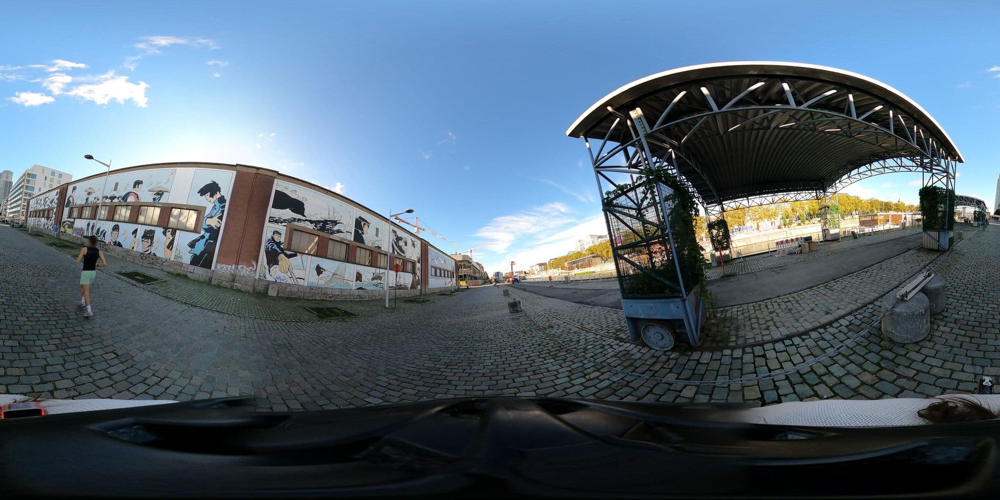 Street view near Peniches Halldis Apartment, Brussels — © RaphaelPasLoin (CC BY-SA · Mapillary)