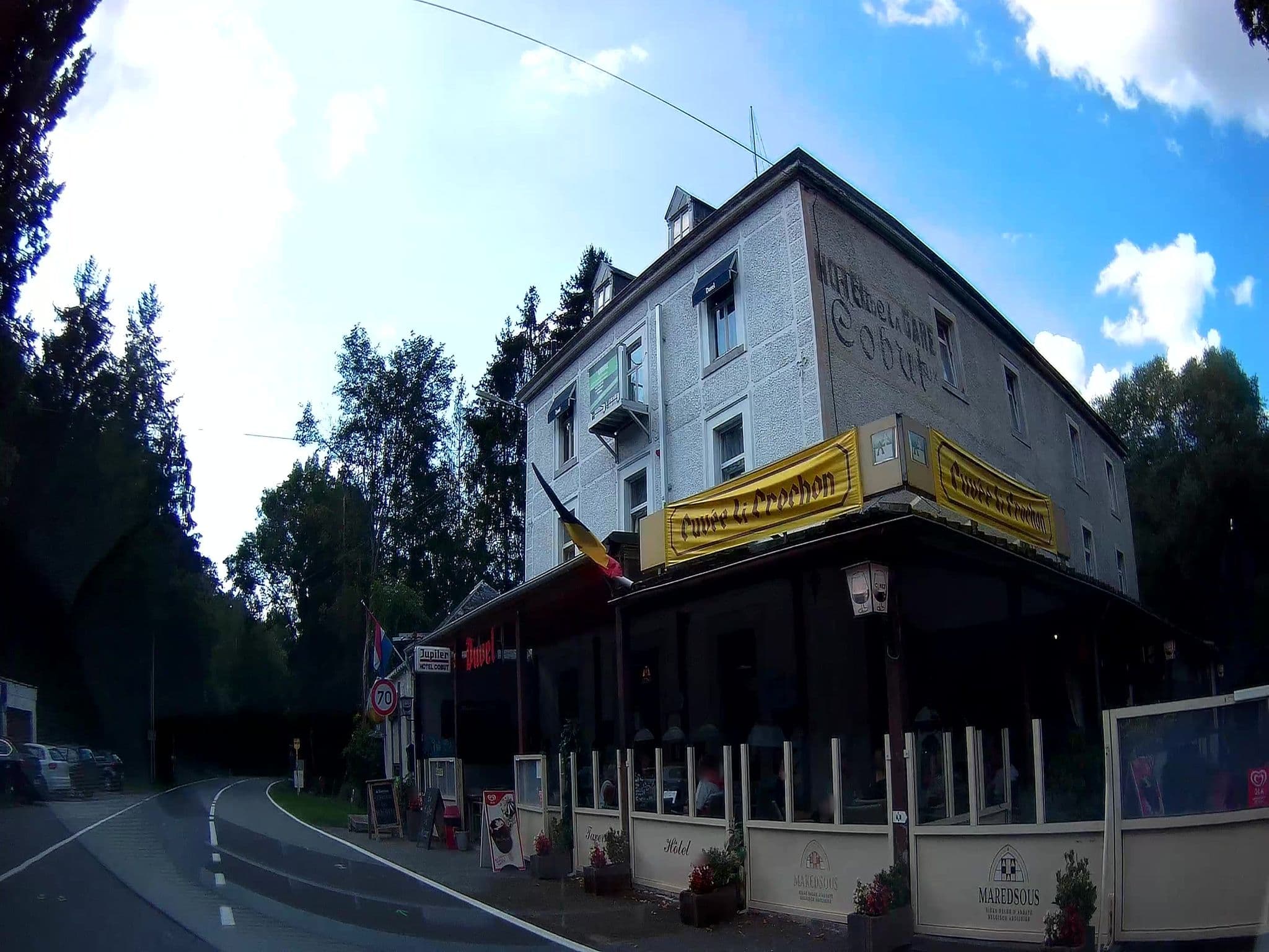 Street view near Hotel Cobut Onhaye, Bioul — © fuchserl (CC BY-SA · Mapillary)