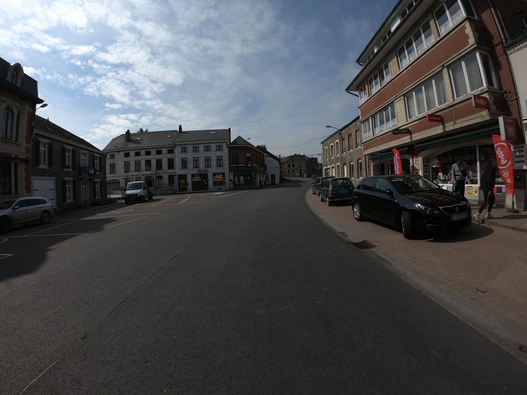 Street view near Hotel de la Poste, Gedinne — © joostjakob (CC BY-SA · Mapillary)
