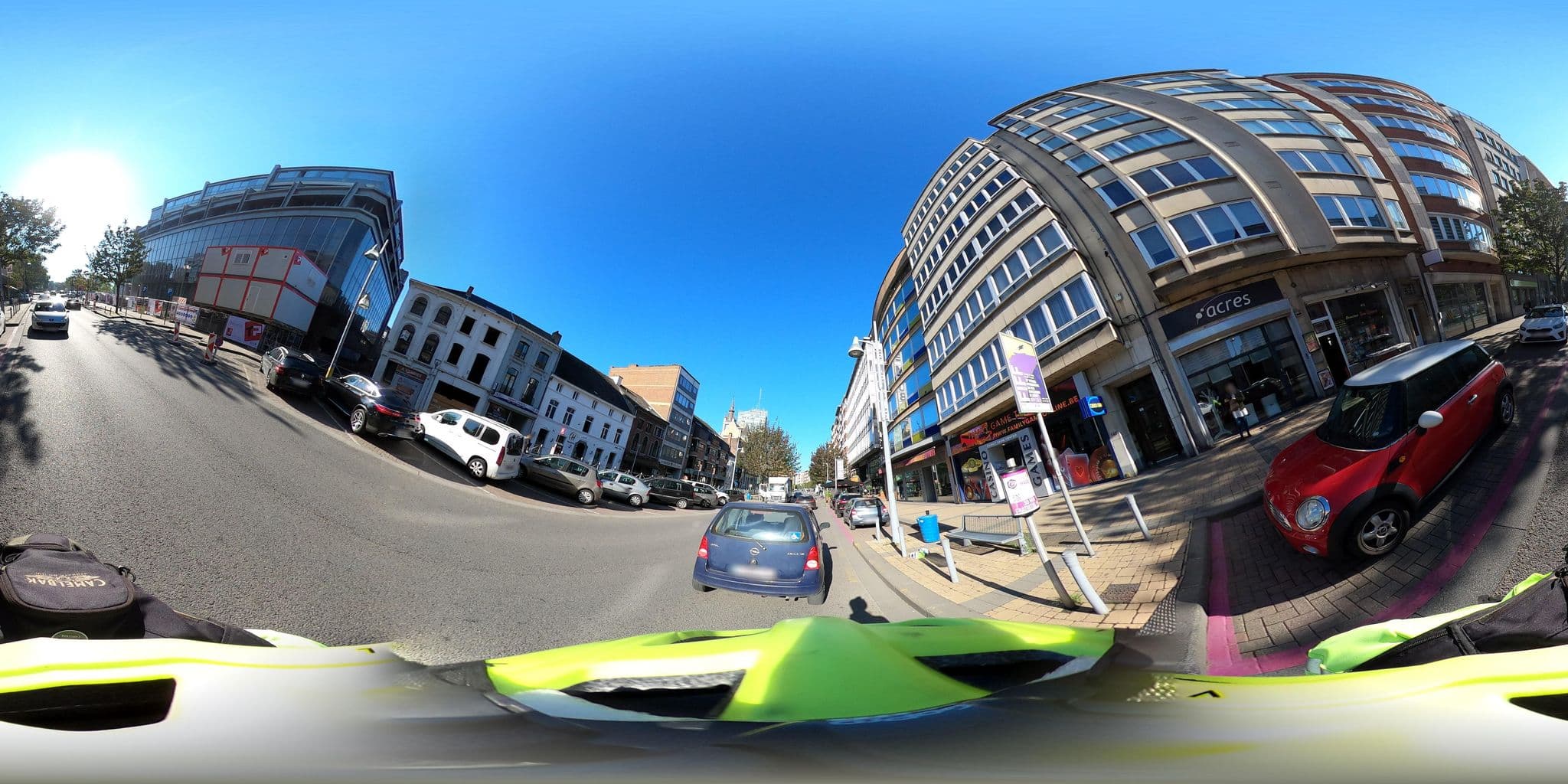 Street view near Socatel, Charleroi — © Stefdegreef (CC BY-SA · Mapillary)