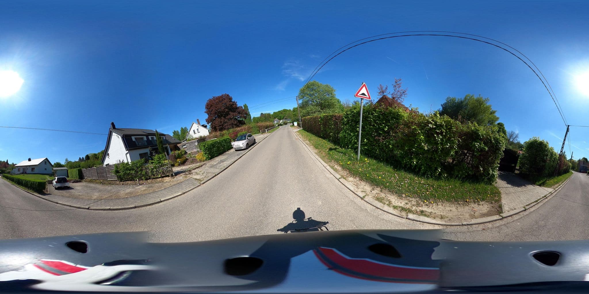 Street view near Bed and Breakfast La Pallande, Céroux-Mousty — © usagersactifsrixensart (CC BY-SA · Mapillary)