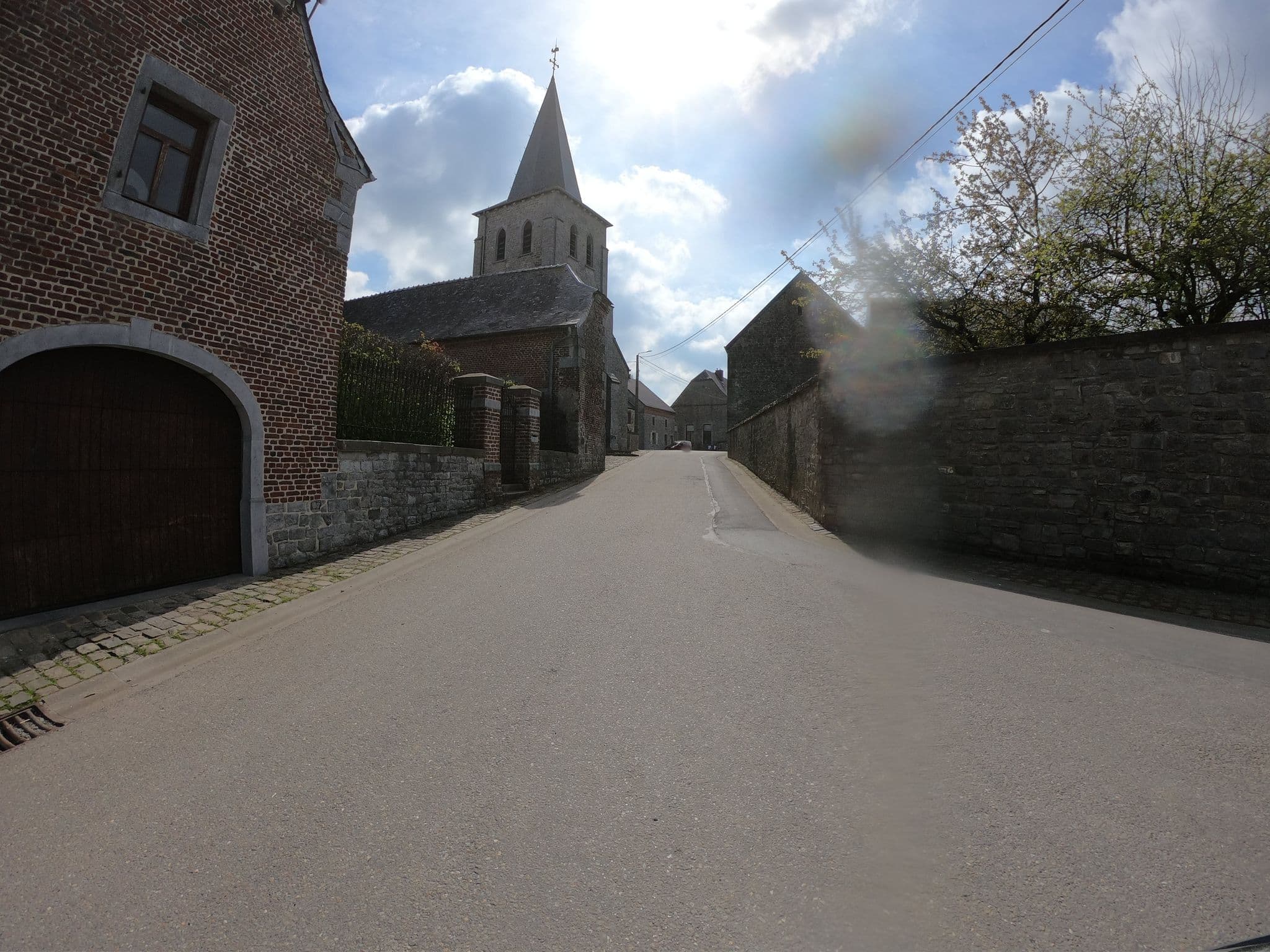 Street view near Du Côté De Chez Soille, Saint-Gérard — © joostjakob (CC BY-SA · Mapillary)