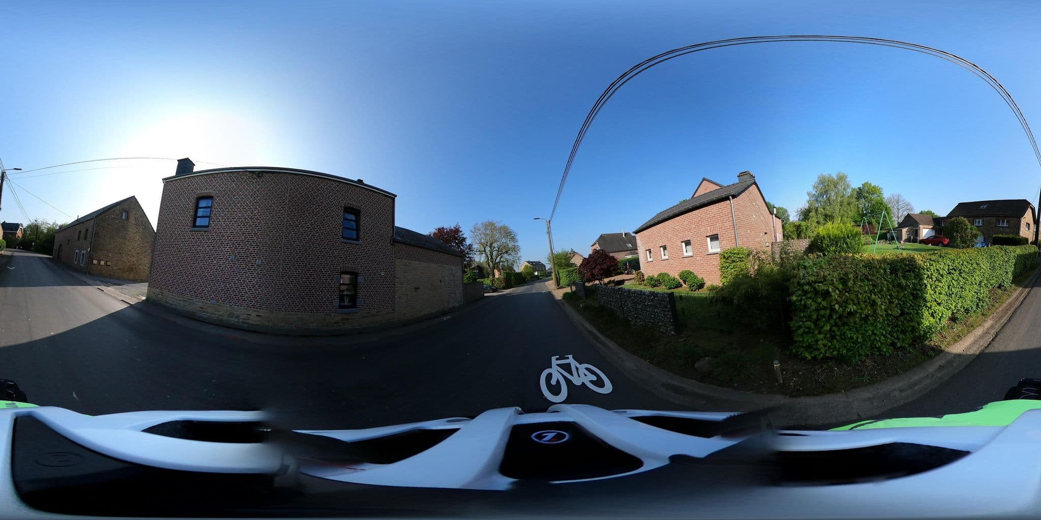 Street view near Hopelah Gîte, Courrière — © Mizuna (CC BY-SA · Mapillary)