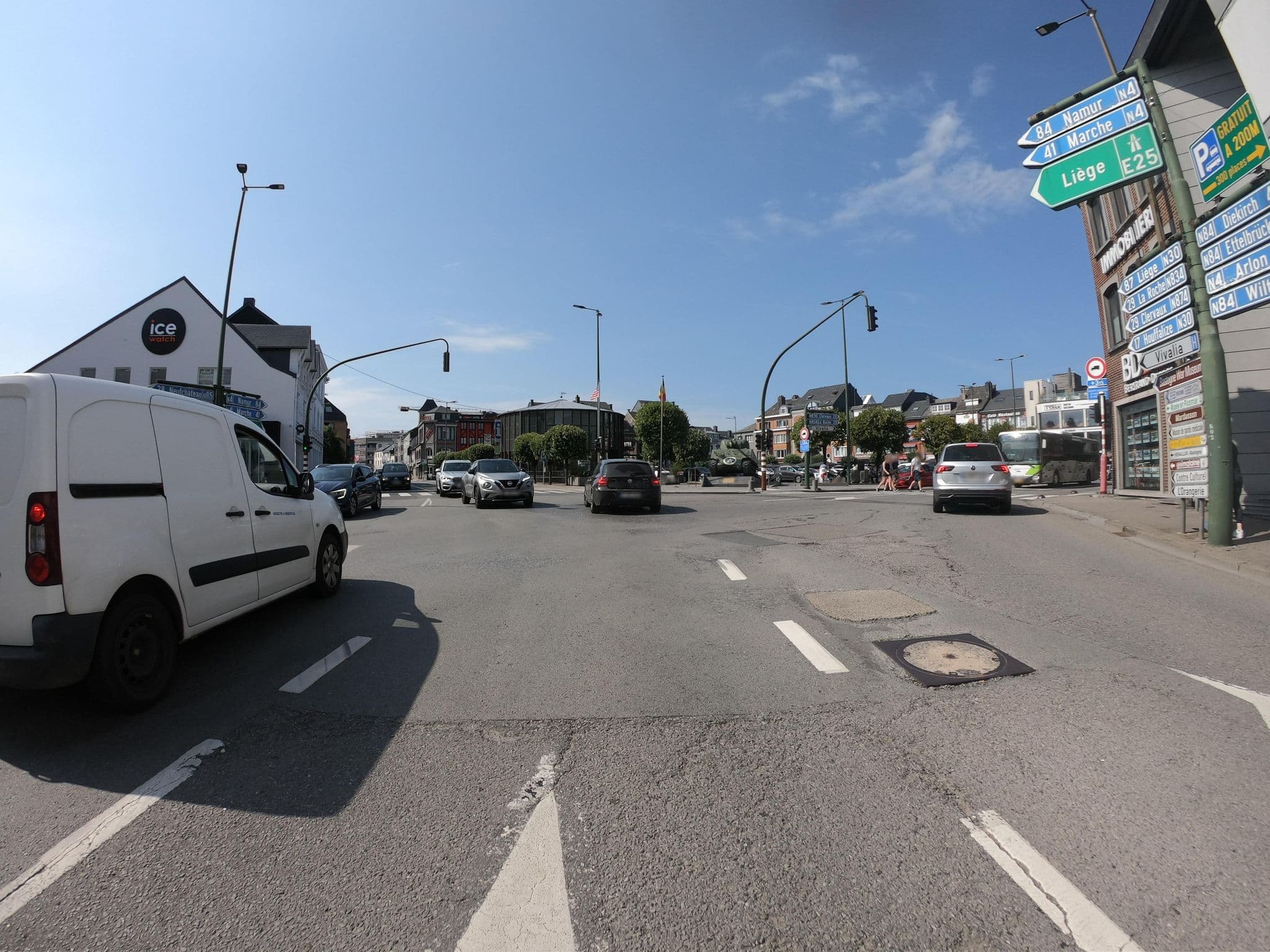 Street view near C.B. Sa, Bastogne — © joostjakob (CC BY-SA · Mapillary)