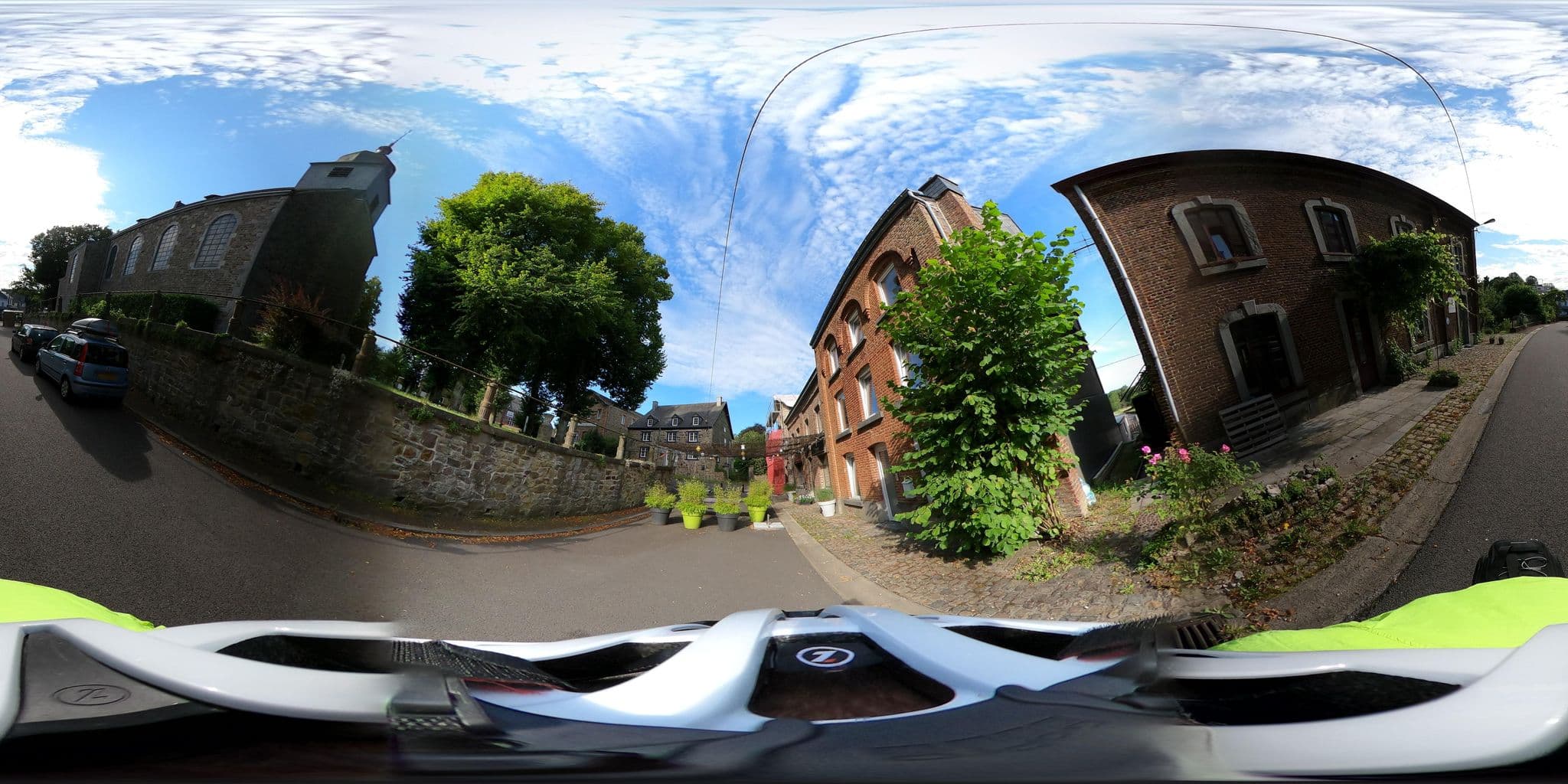 Street view near Chez Marraine, Nassogne — © Mizuna (CC BY-SA · Mapillary)