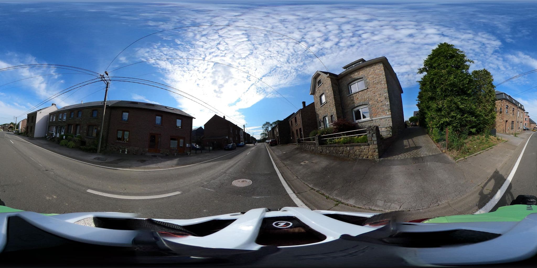Street view near Gite Les Kiwis, Nassogne — © Mizuna (CC BY-SA · Mapillary)