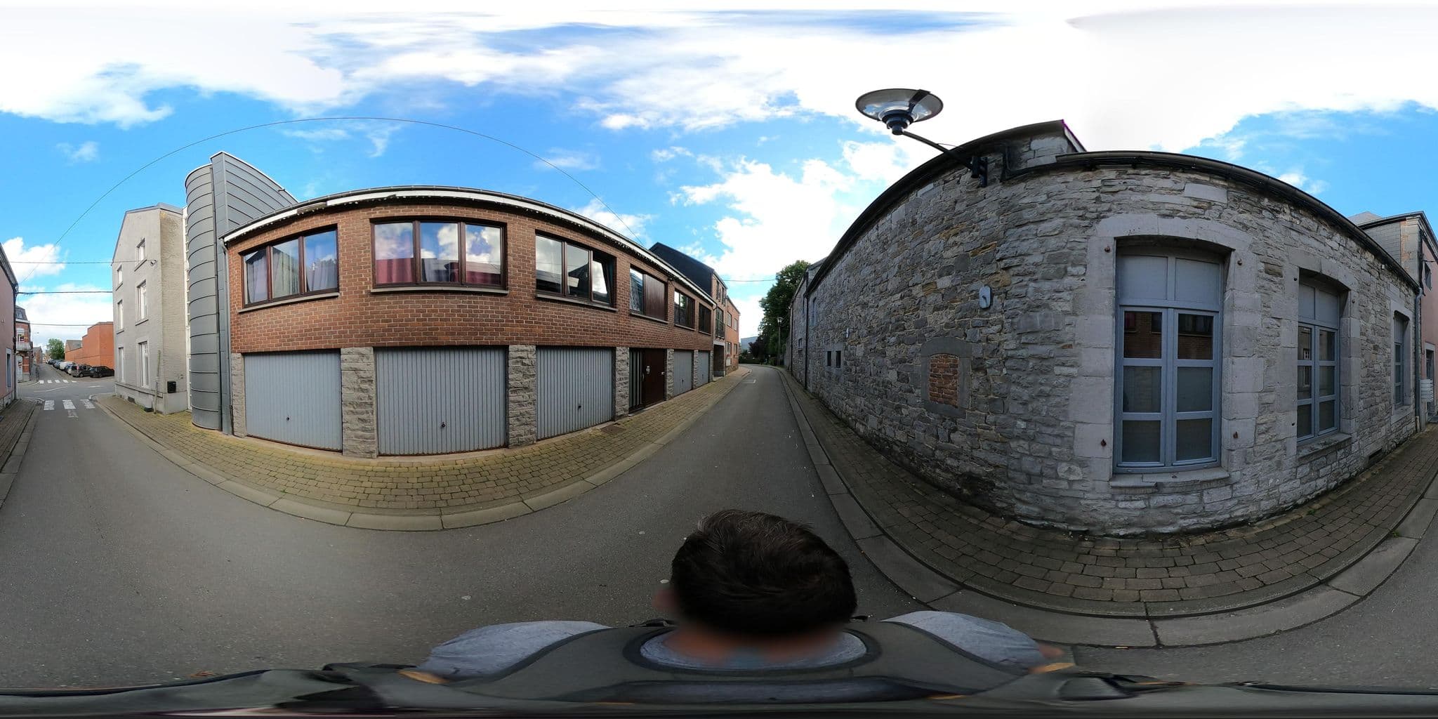 Street view near B&B Le Regain, Ciney — © vbombaerts (CC BY-SA · Mapillary)