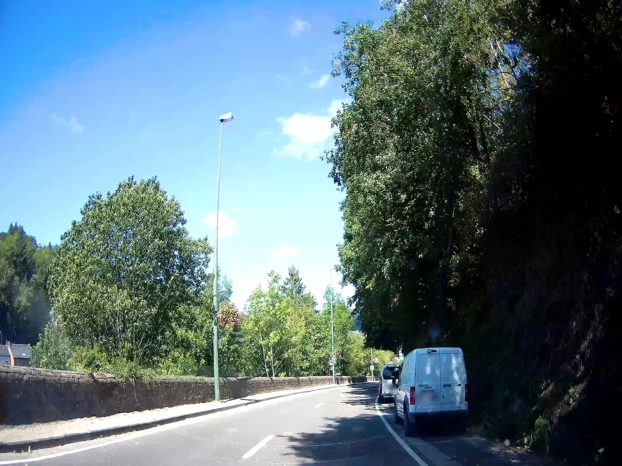 Street view near Villa Tjerina, La Roche-en-Ardenne — © fuchserl (CC BY-SA · Mapillary)