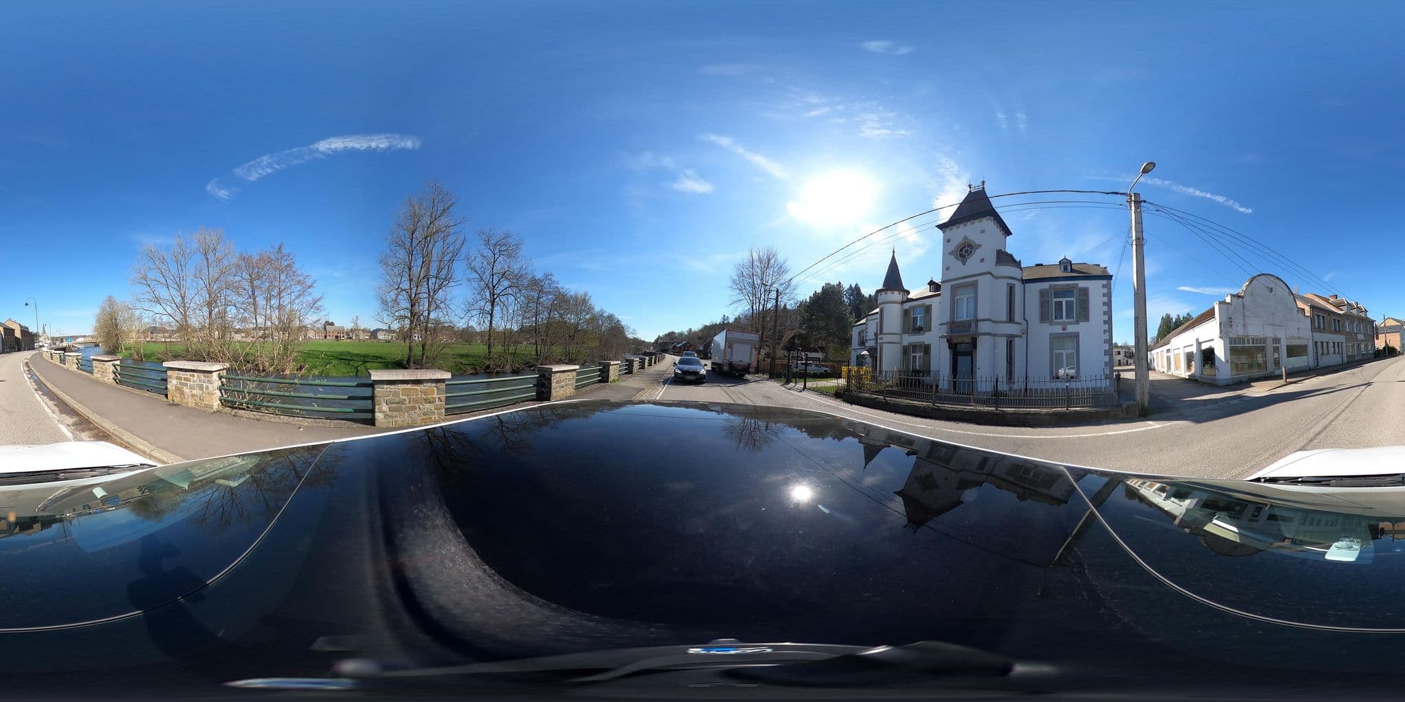 Street view near B&B Annick et Serge, Hotton — © peterleth (CC BY-SA · Mapillary)