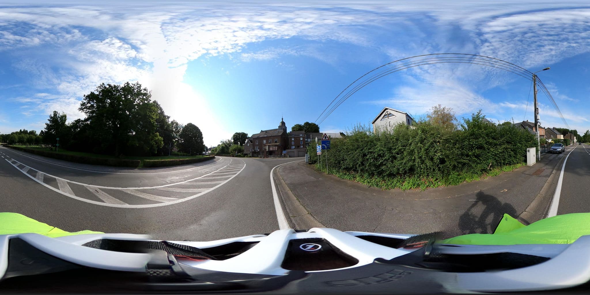 Street view near la gourmandine, Nassogne — © Mizuna (CC BY-SA · Mapillary)