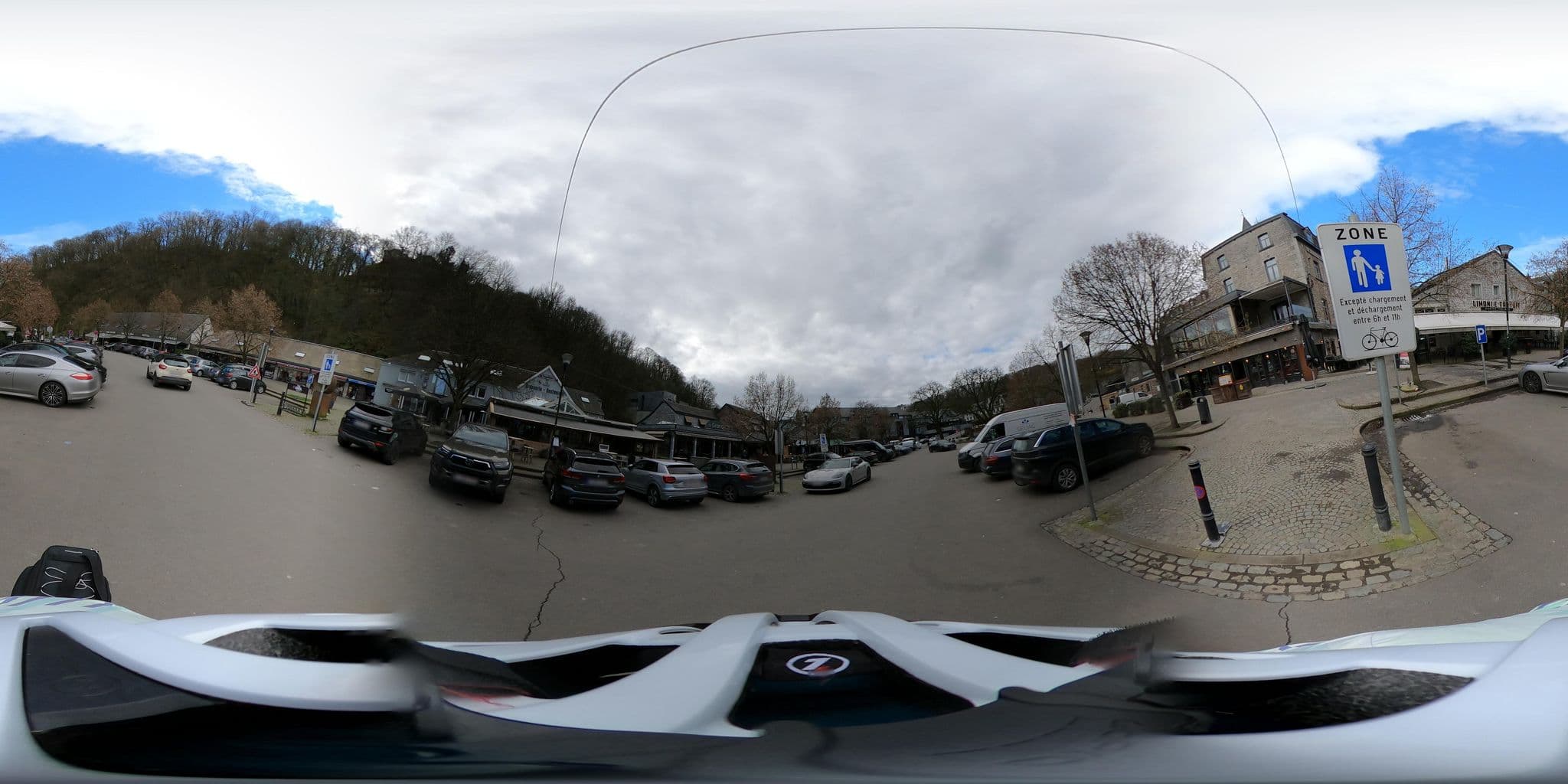 Street view near Chateau Cardinal, Durbuy — © Mizuna (CC BY-SA · Mapillary)