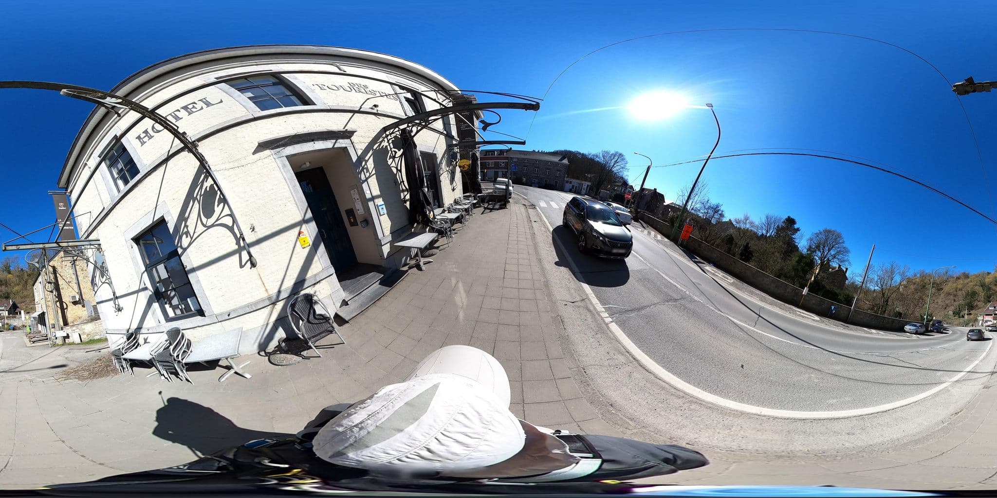 Street view near Thr 999 Pont De Bonne, Modave — © Eebie (CC BY-SA · Mapillary)