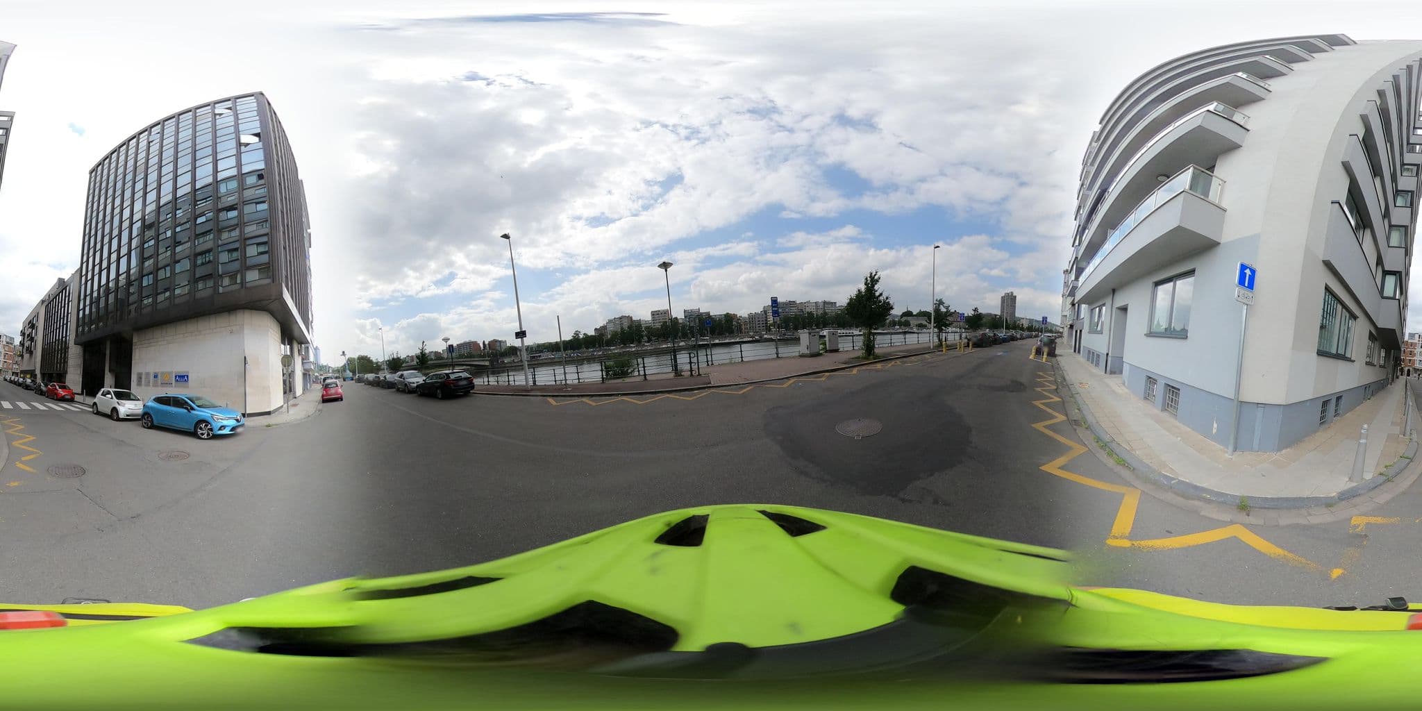 Street view near Eurohotel, Liège — © ledantec (CC BY-SA · Mapillary)