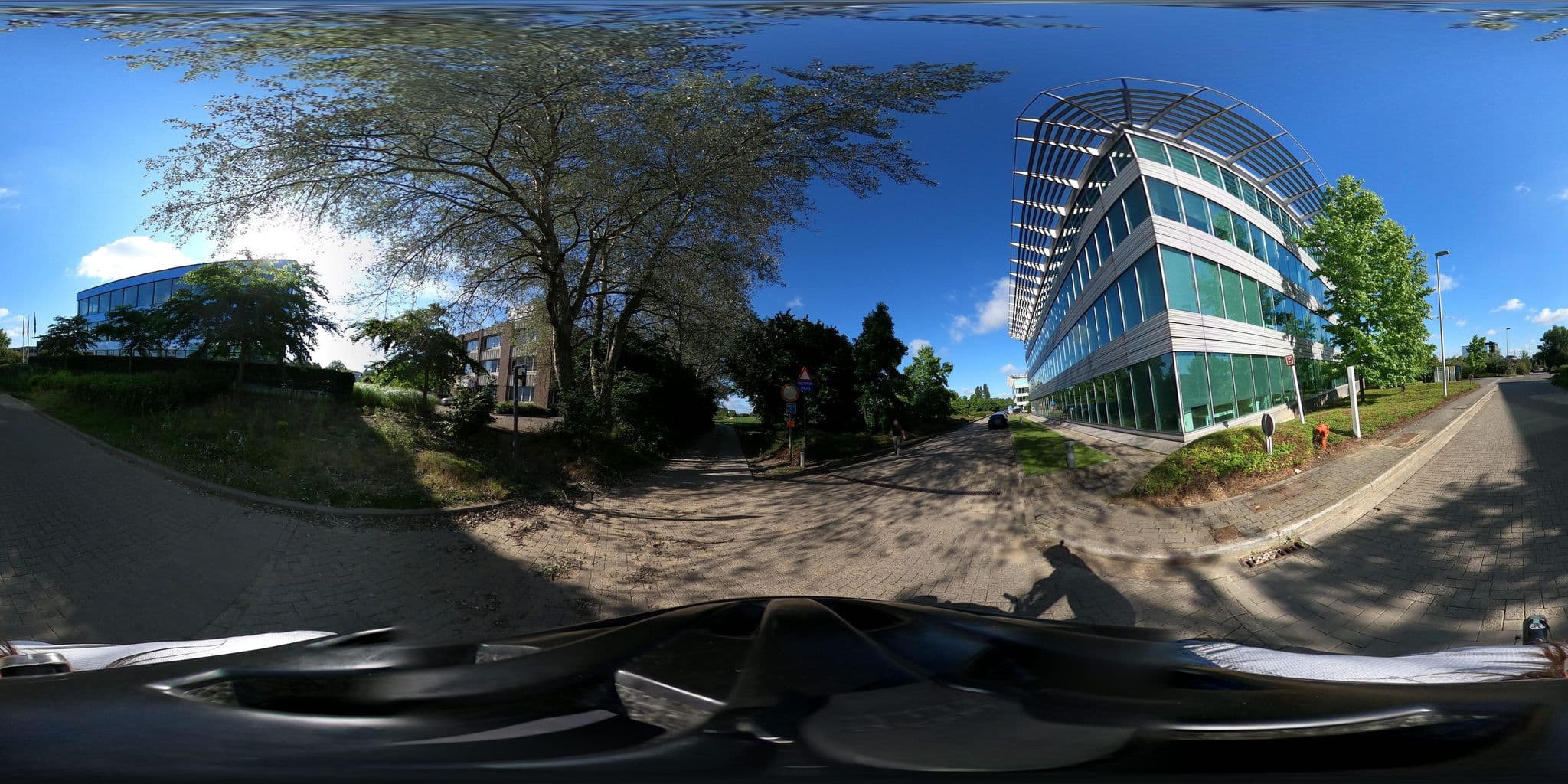 Street view near Envergure Benelux Bvba, Sint-Stevens-Woluwe — © RaphaelPasLoin (CC BY-SA · Mapillary)