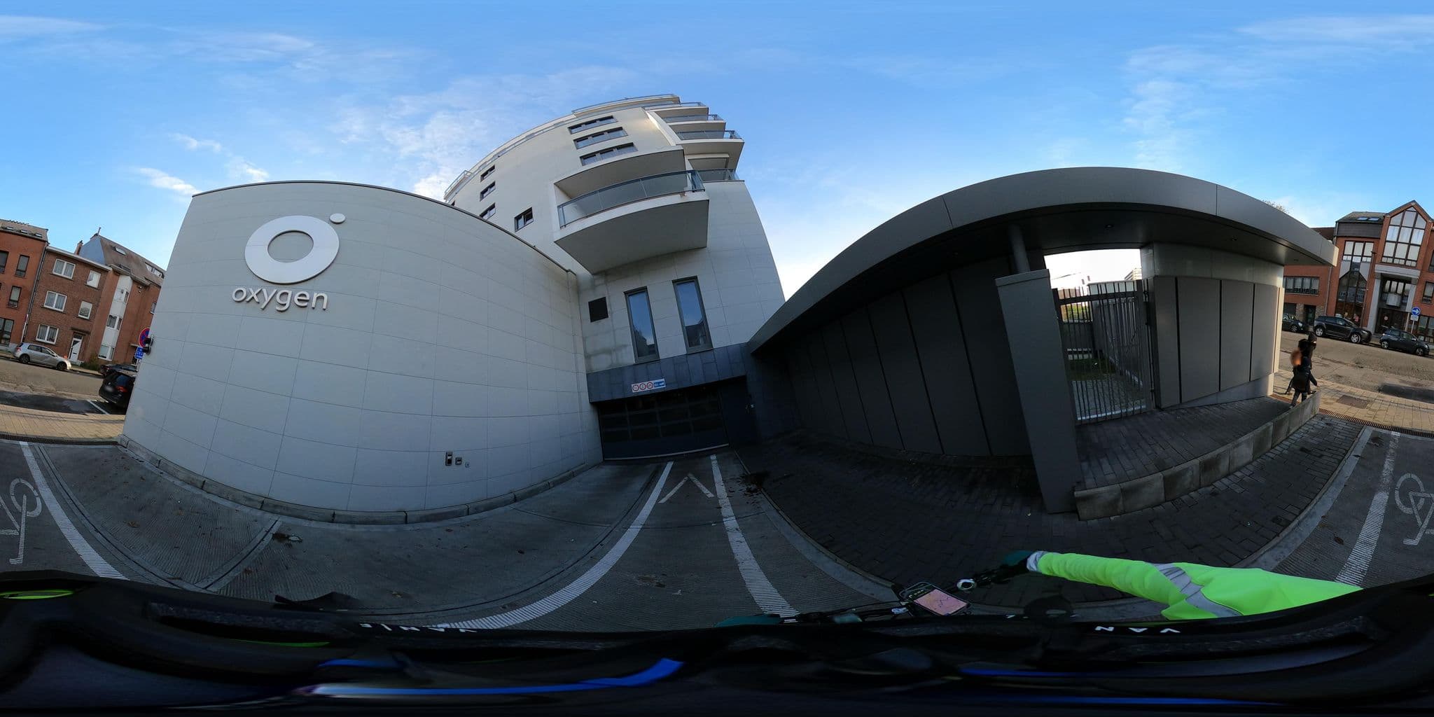 Street view near Smeerbos Lbi, Auderghem — © Stefdegreef (CC BY-SA · Mapillary)