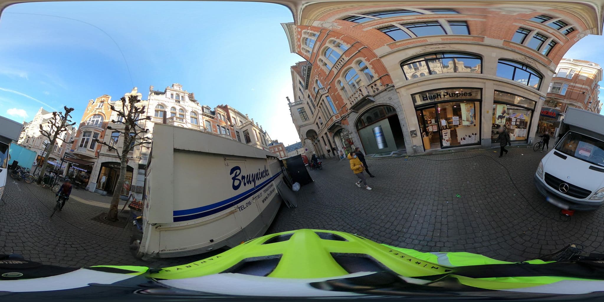 Street view near Casa Bollicine, Leuven — © Stefdegreef (CC BY-SA · Mapillary)