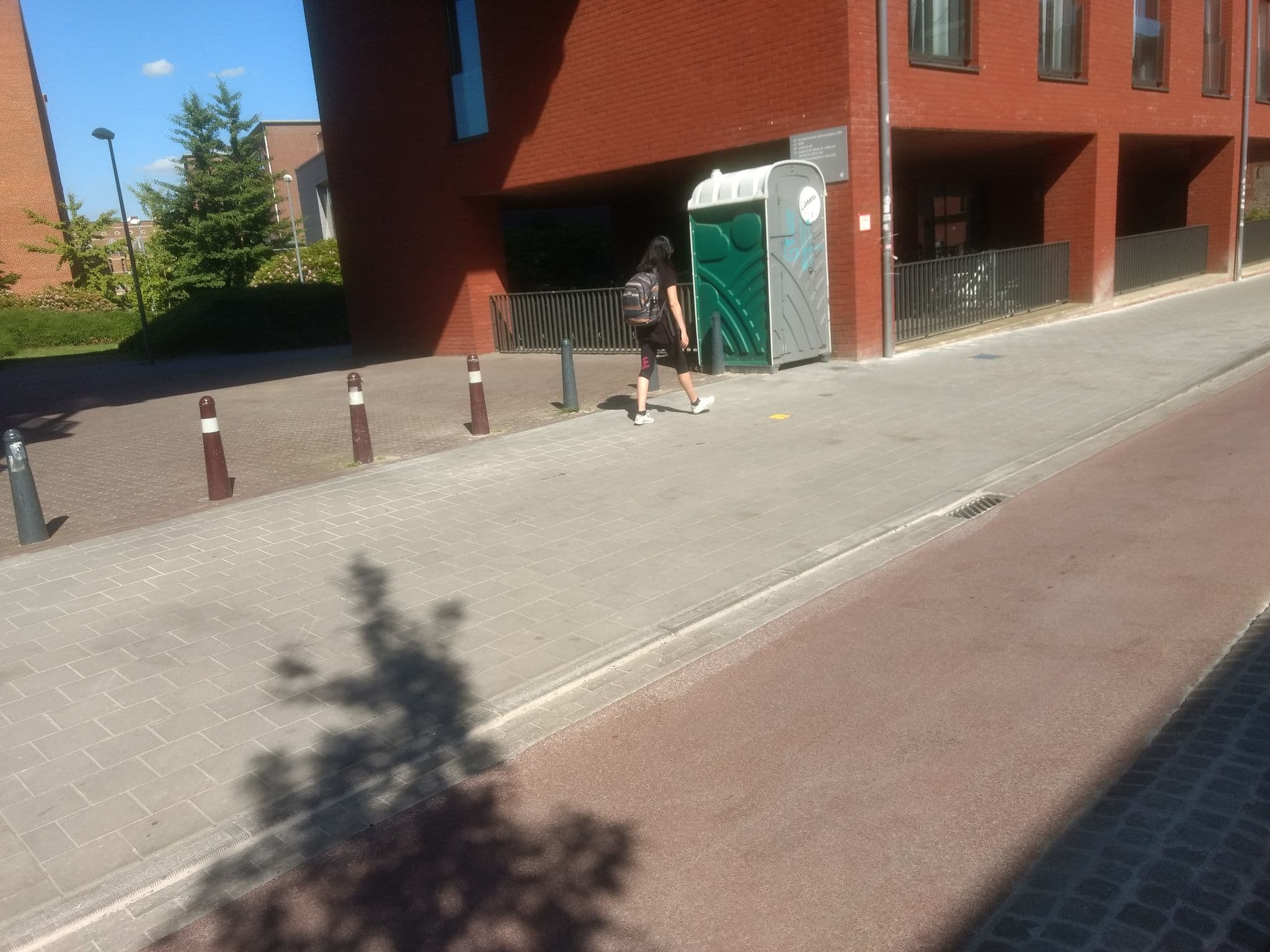 Street view near Guesthouse Herman Servotte, Leuven — © polyglot (CC BY-SA · Mapillary)