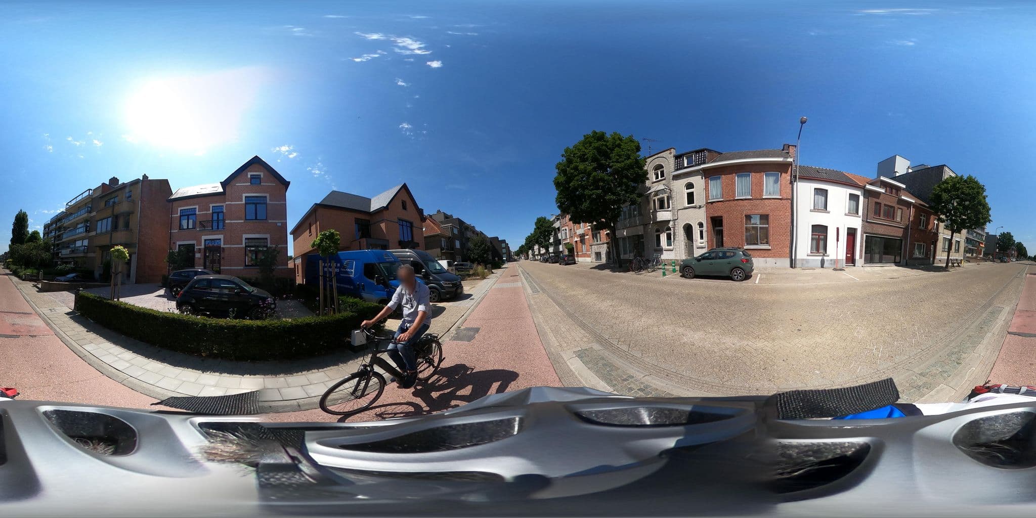 Street view near b&b le petit vélo, Hasselt — © Eebie (CC BY-SA · Mapillary)