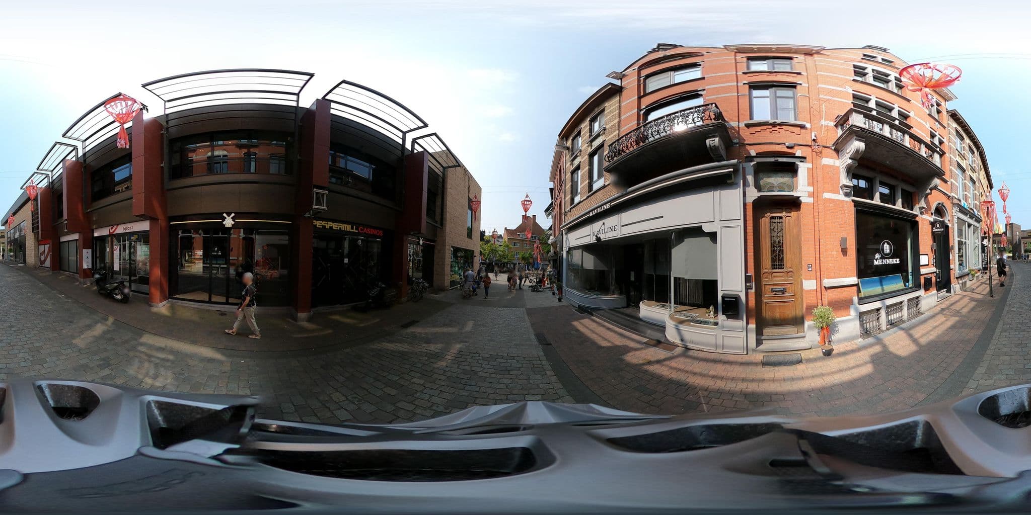 Street view near Het Menneke, Hasselt — © Eebie (CC BY-SA · Mapillary)