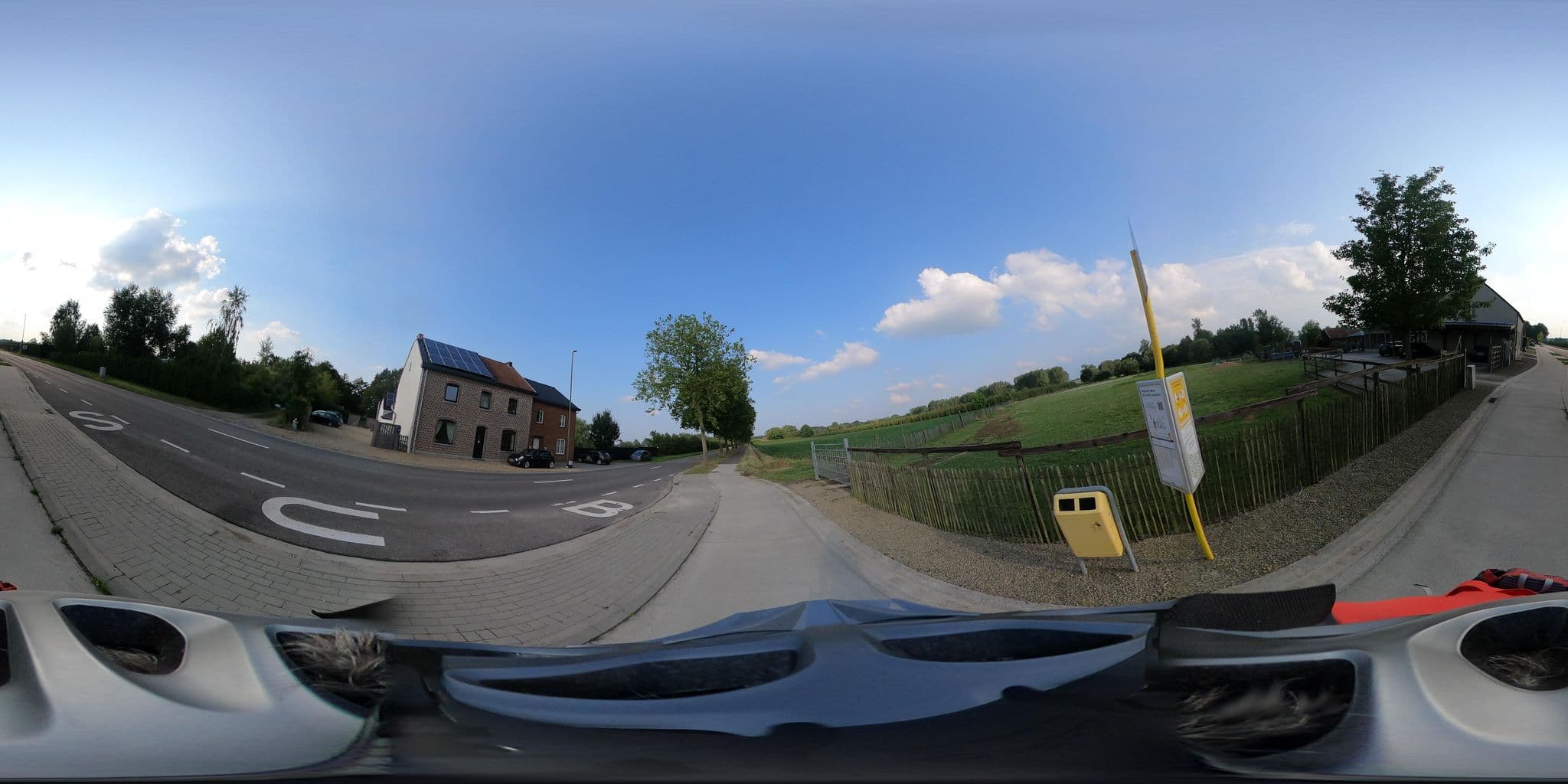 Street view near B&b De Pommerie, Stevoort — © Eebie (CC BY-SA · Mapillary)