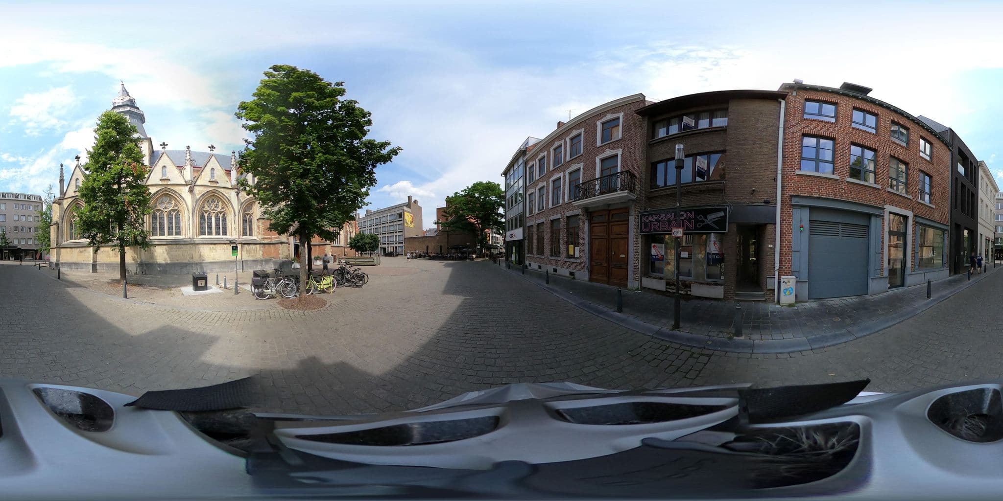 Street view near B&B Hemelrijk, Hasselt — © Eebie (CC BY-SA · Mapillary)