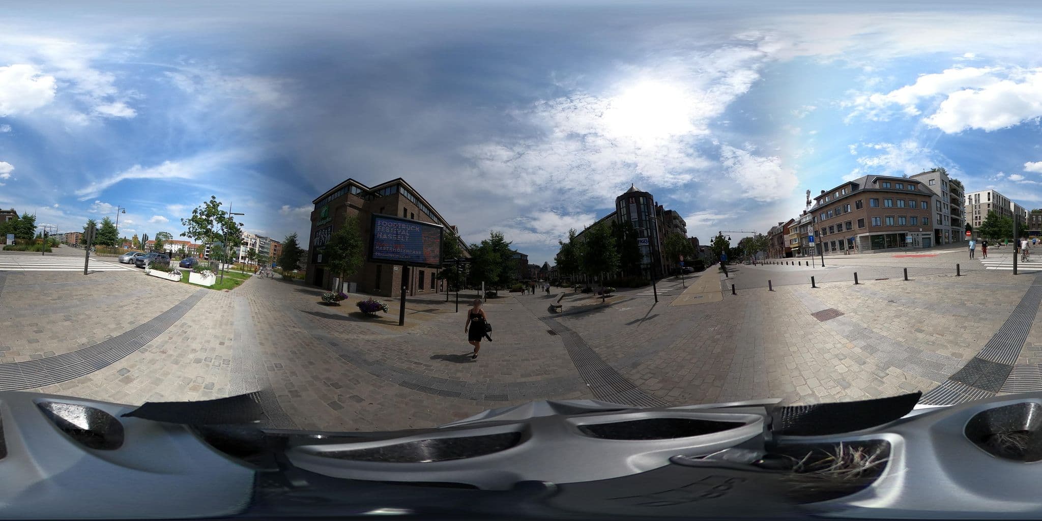 Street view near Holiday Inn Swimming Pool, Hasselt — © Eebie (CC BY-SA · Mapillary)
