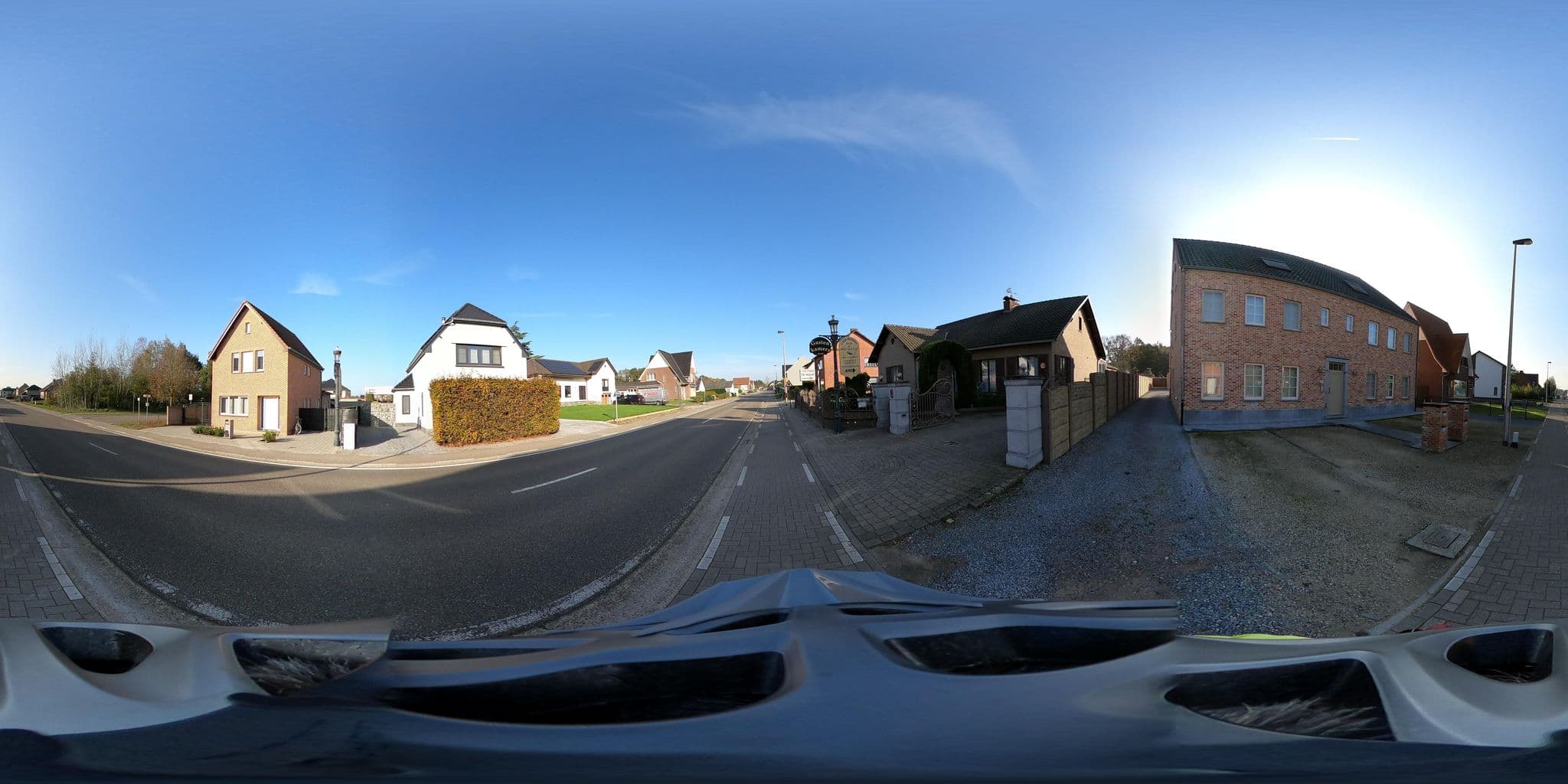 Street view near Casa Roman, Zonhoven — © Eebie (CC BY-SA · Mapillary)