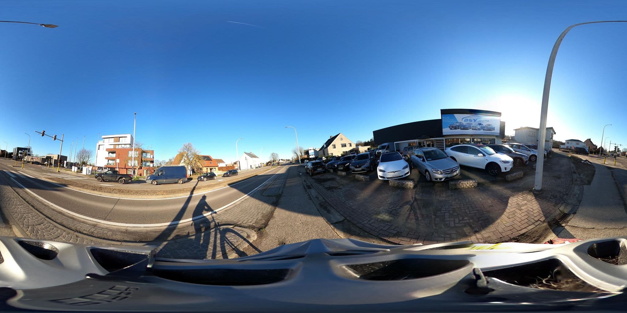 Street view near Top Class Hotel, Spalbeek — © Eebie (CC BY-SA · Mapillary)