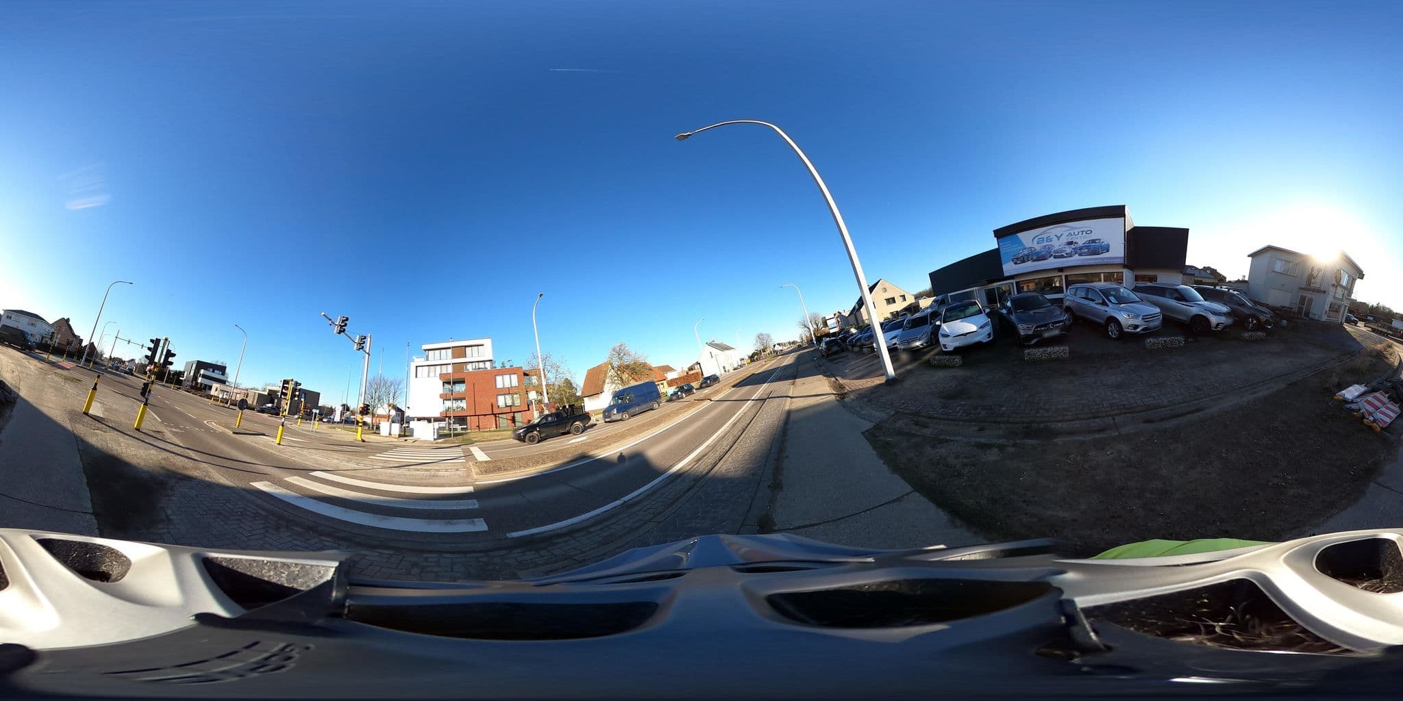 Street view near Hotel Restaurant Chalet, Spalbeek — © Eebie (CC BY-SA · Mapillary)