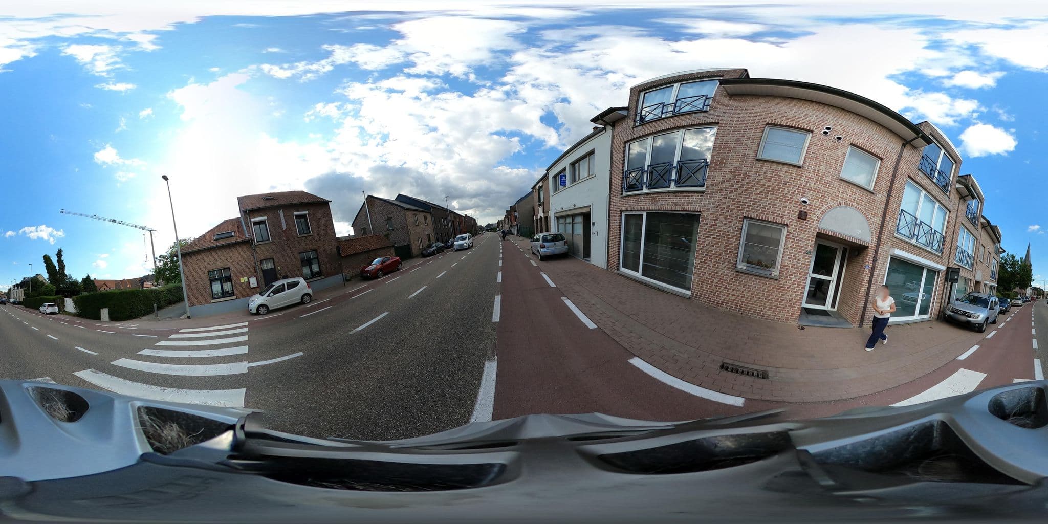 Street view near B&B Kerkevelde, Beverst — © Eebie (CC BY-SA · Mapillary)
