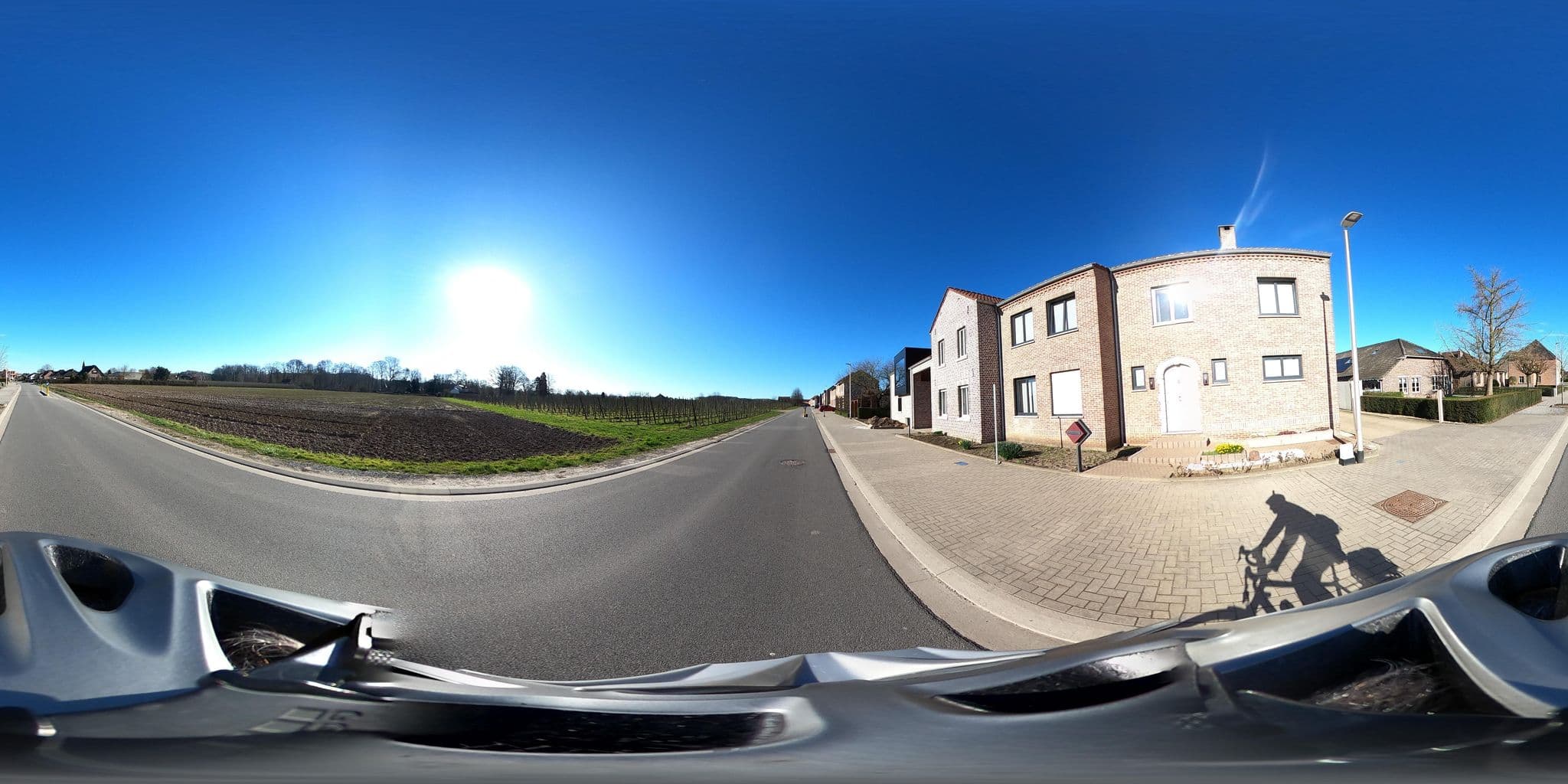 Street view near B&B De Fruithoeve, Vliermaal — © Eebie (CC BY-SA · Mapillary)