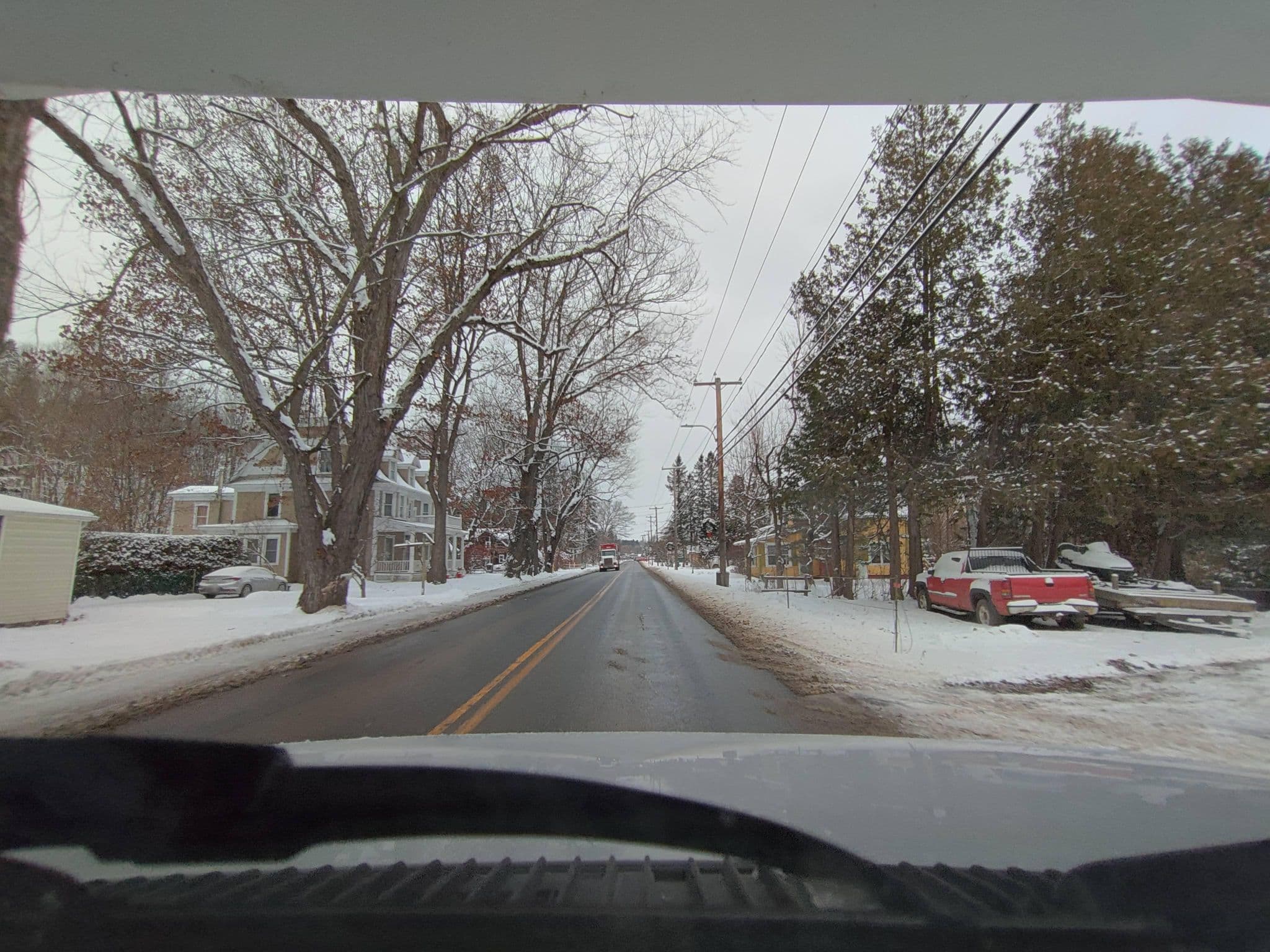 Street view near Lune & Croissant, Ayer's Cliff — © kibour (CC BY-SA · Mapillary)
