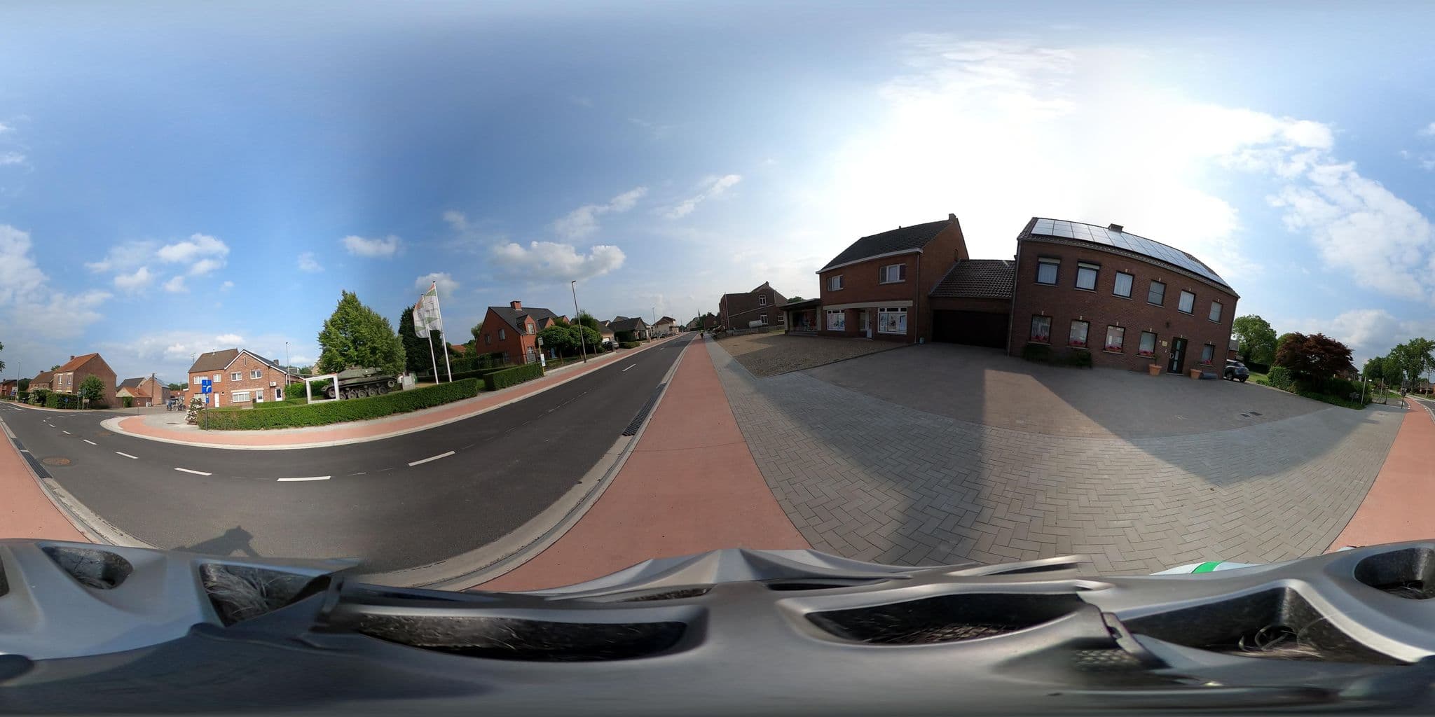 Street view near B&B Crijbohoeve, Zutendaal — © Eebie (CC BY-SA · Mapillary)