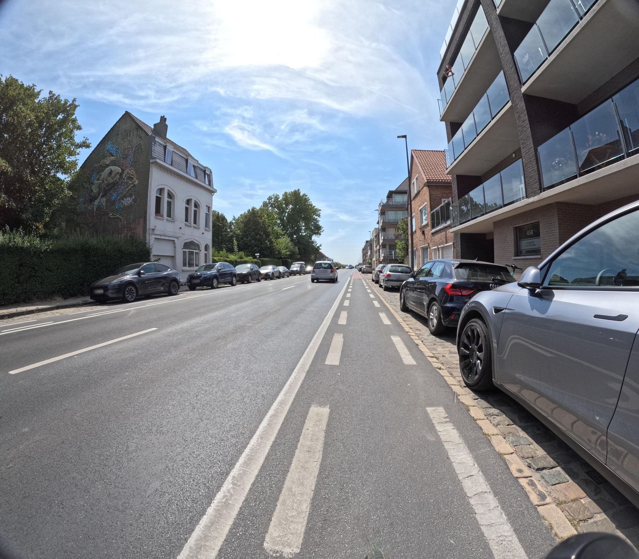 Street view near Villa Louise, Stene — © filipc (CC BY-SA · Mapillary)
