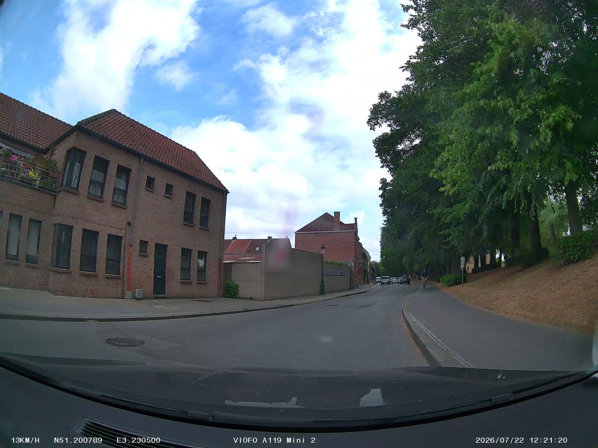 Street view near B&B Piet and Trui Baes-Van Holme, Brugge — © soulcover (CC BY-SA · Mapillary)