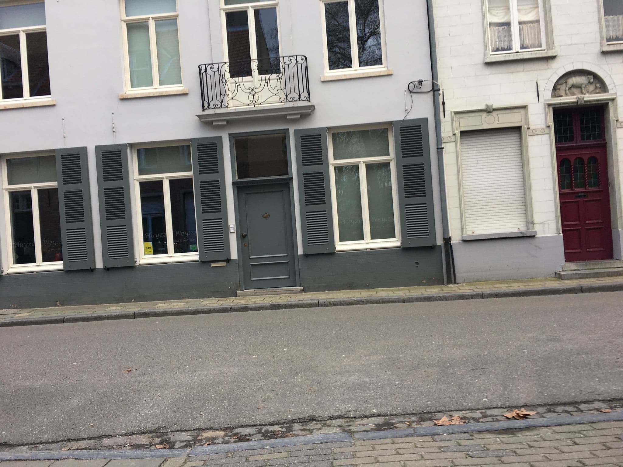 Street view near B&B Huyze Weyne, Brugge — © gness (CC BY-SA · Mapillary)