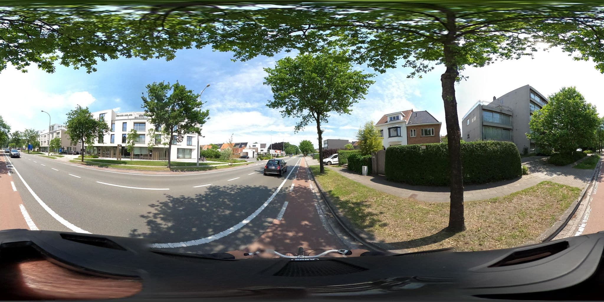 Street view near Piece Unique Apartments, Sint-Michiels — © wtseppe (CC BY-SA · Mapillary)