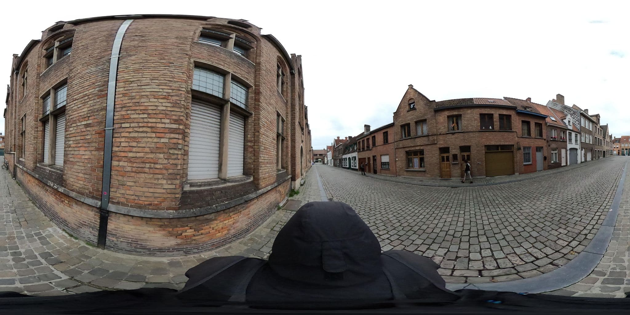Street view near Flo's zotte peda kamer, Brugge — © imaginaire (CC BY-SA · Mapillary)