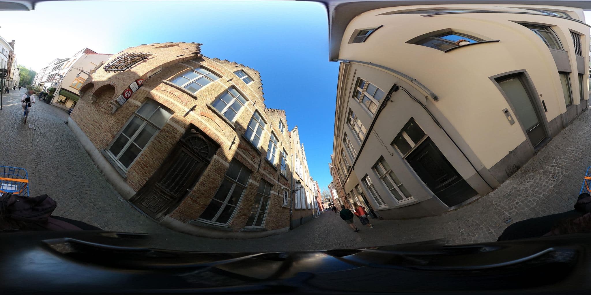 Street view near Breydelhof Holiday Apartments, Brugge — © RaphaelPasLoin (CC BY-SA · Mapillary)