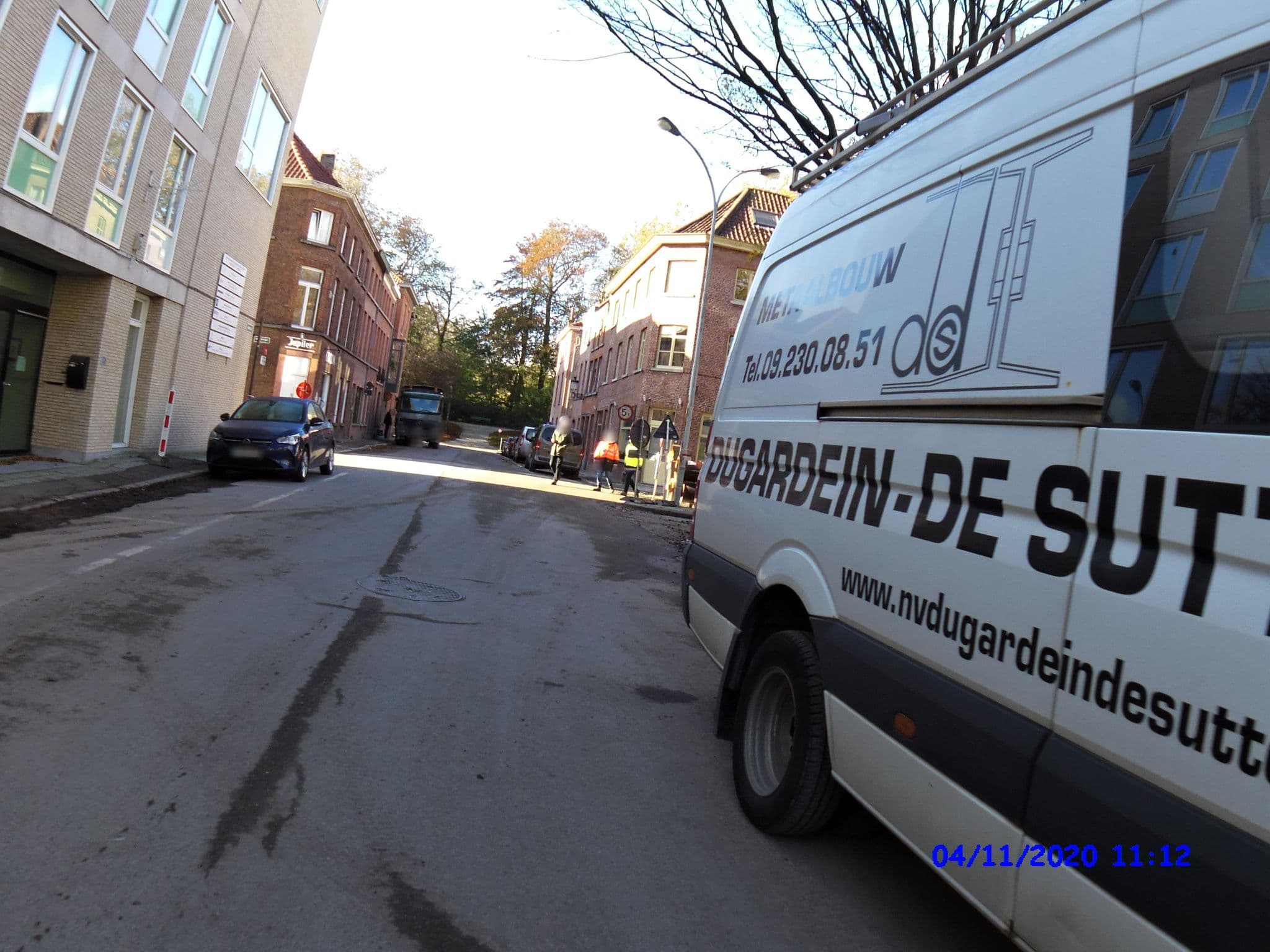 Street view near Gang 2de Verdiep Palaestra, Brugge — © thierry1030 (CC BY-SA · Mapillary)