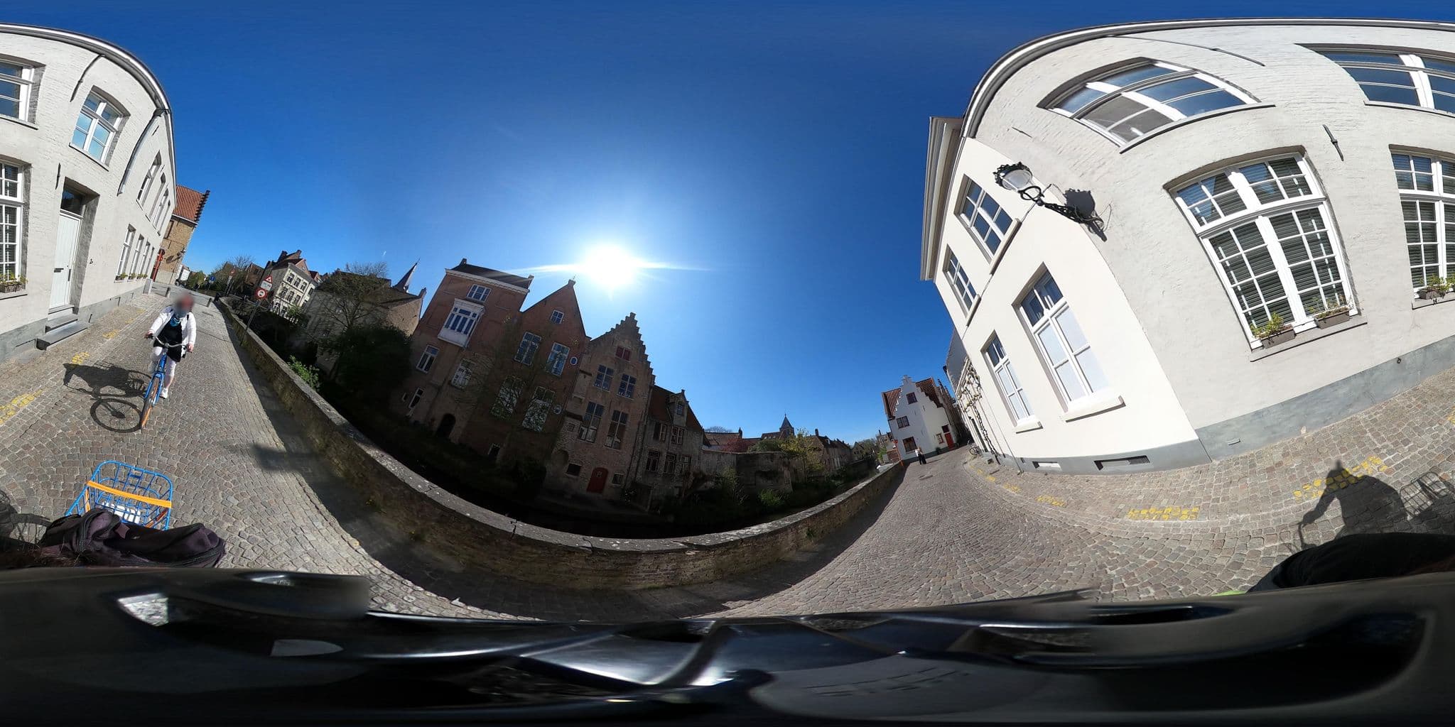 Street view near B&B De Corenbloem, Brugge — © RaphaelPasLoin (CC BY-SA · Mapillary)