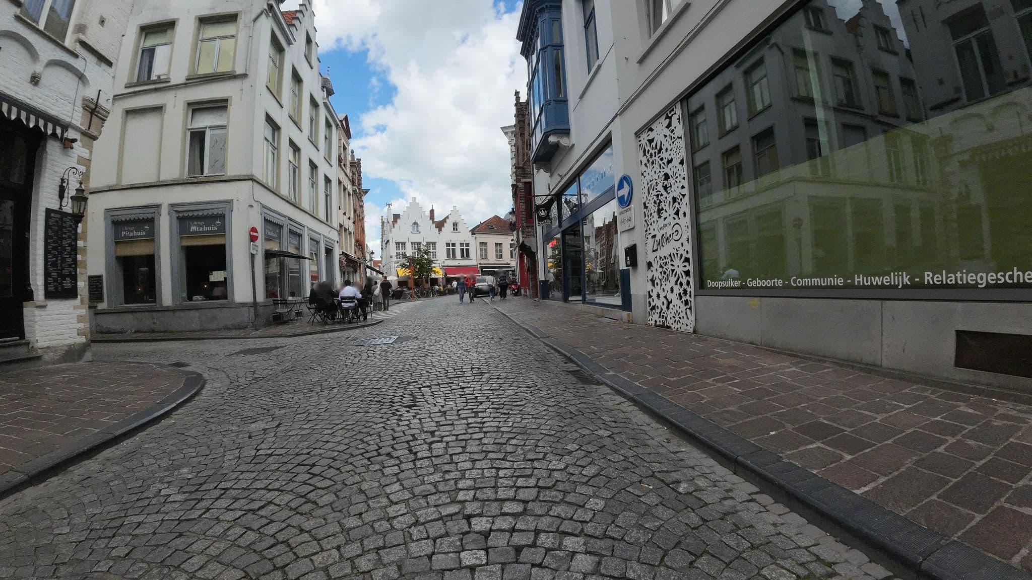 Street view near Zucchero Apartment Brugge, Brugge — © teddy73 (CC BY-SA · Mapillary)