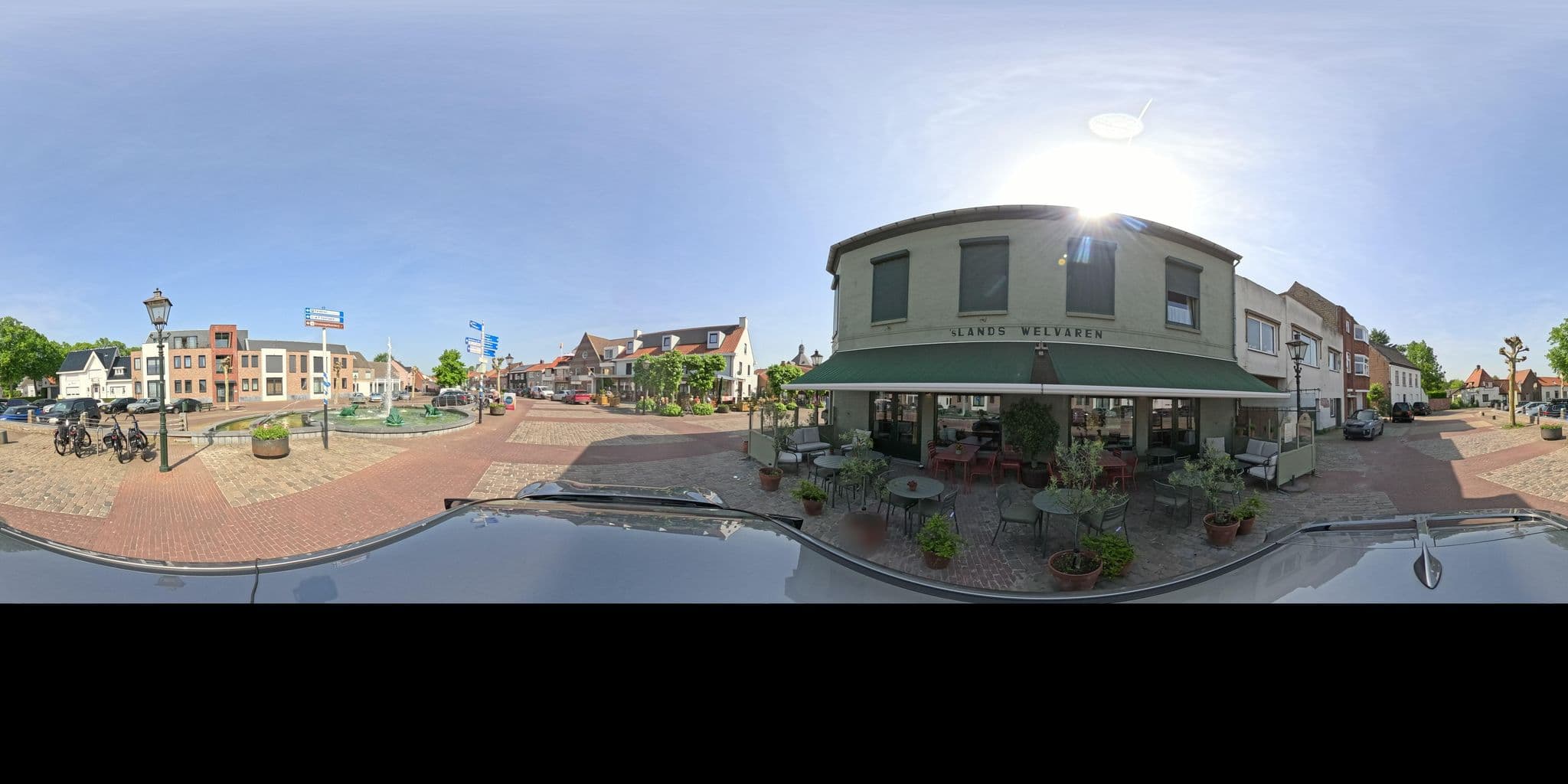 Street view near Hotel Valmeinier Intersoc, Sint-Laureins — © thewizard (CC BY-SA · Mapillary)