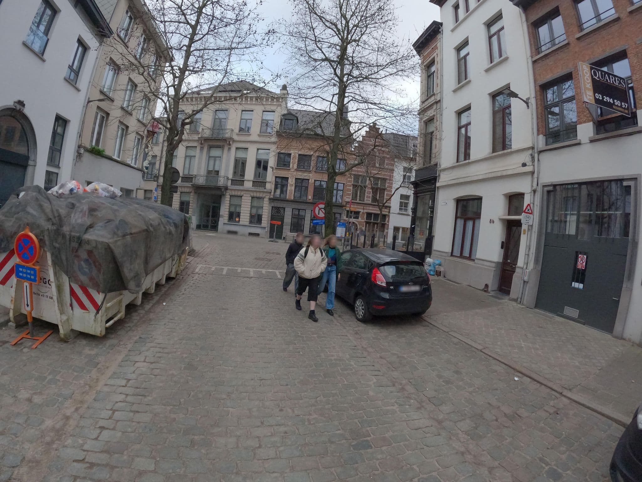 Street view near Hotel Prinse, Antwerp — © koninklijke (CC BY-SA · Mapillary)