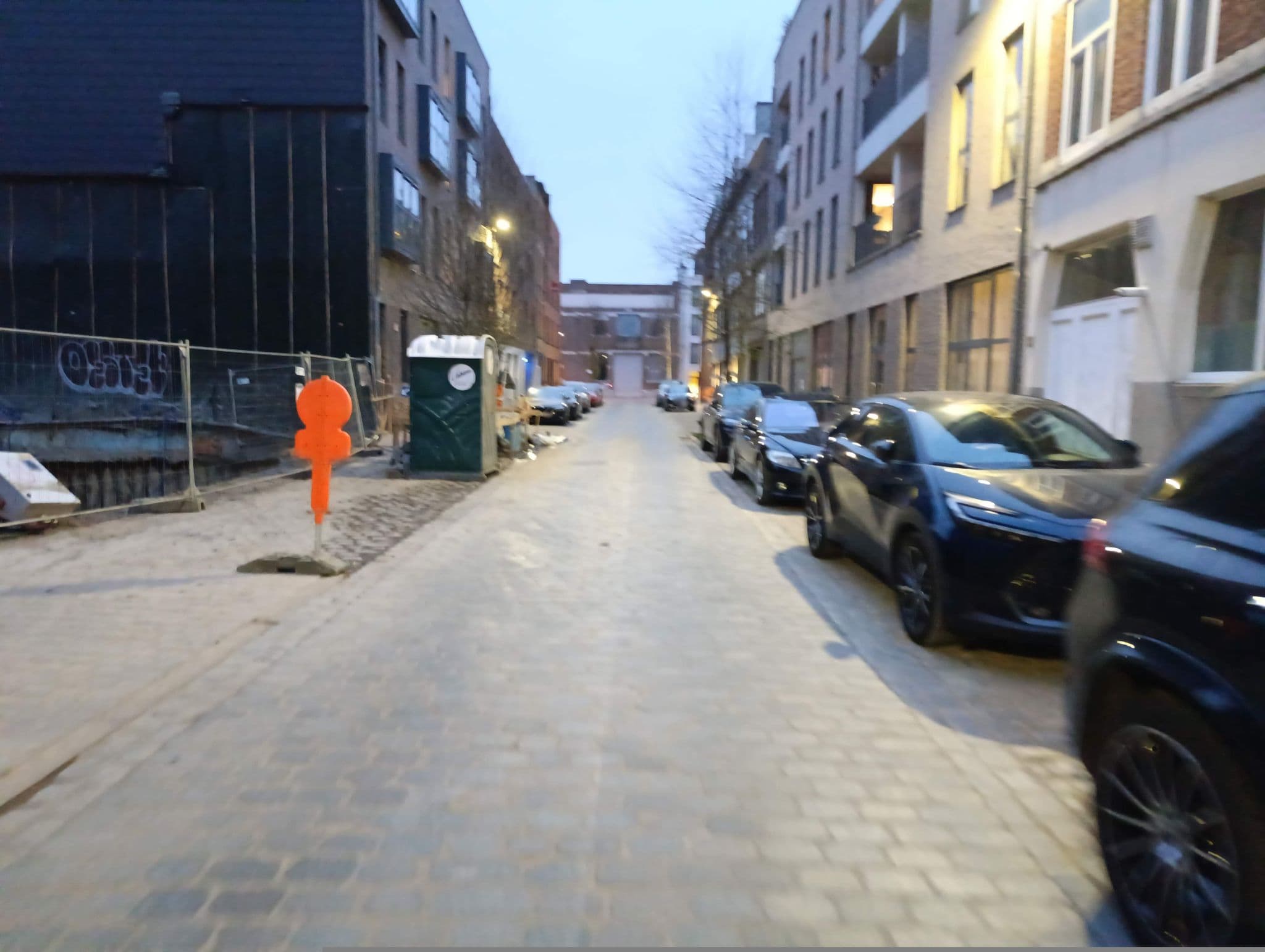 Street view near Airbnb Eilandje, Antwerp — © stijnh (CC BY-SA · Mapillary)