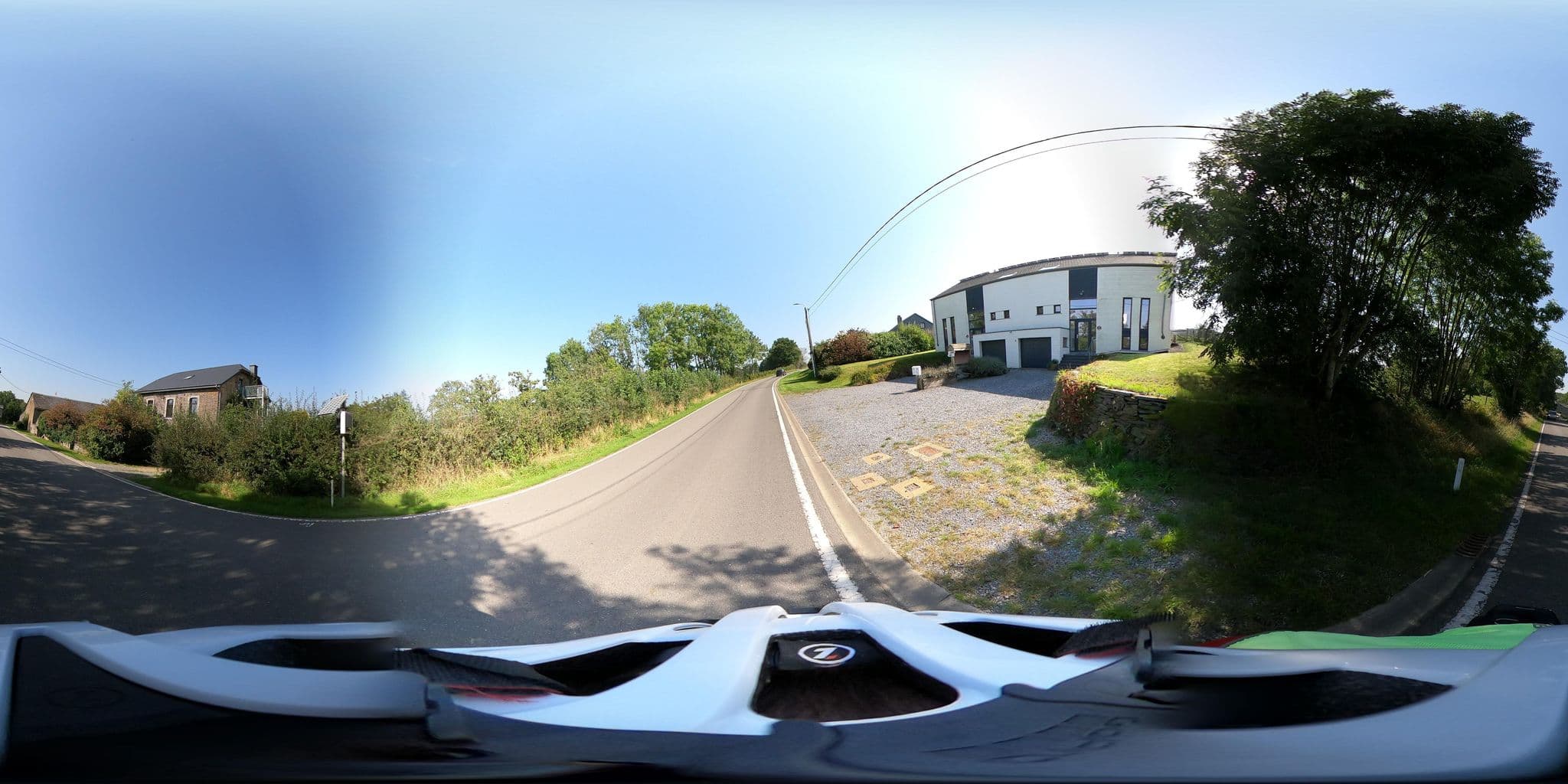Street view near L'Aurore, Lierneux — © Mizuna (CC BY-SA · Mapillary)