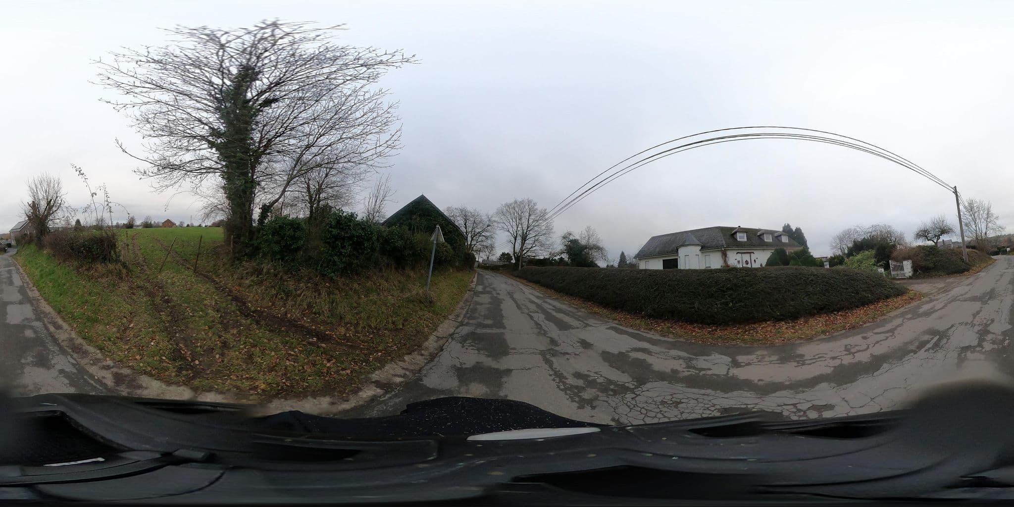 Street view near Dim's bed @Spa, Polleur — © ledantec (CC BY-SA · Mapillary)