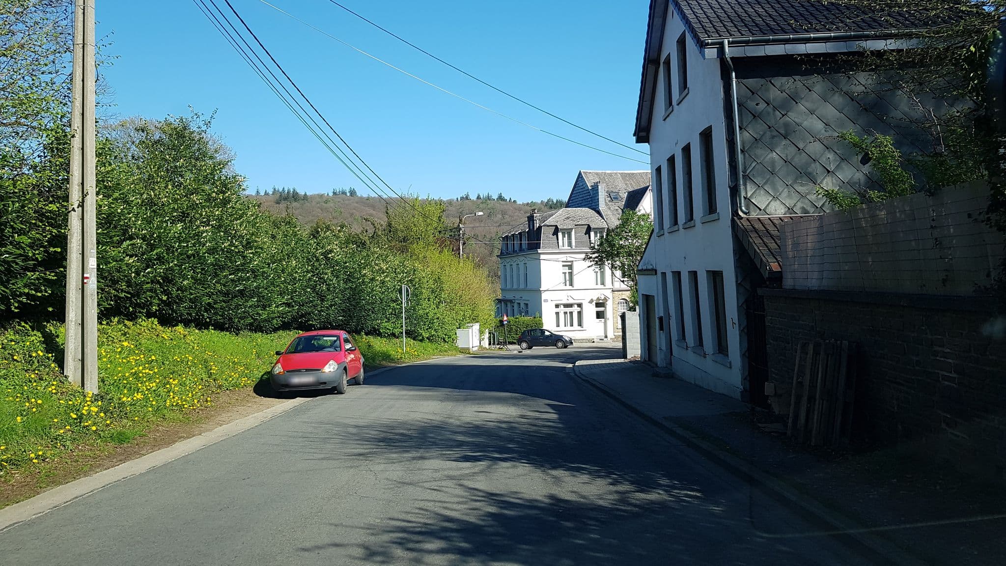 Street view near Chalets Des Hirondelles, Spa — © reine5 (CC BY-SA · Mapillary)