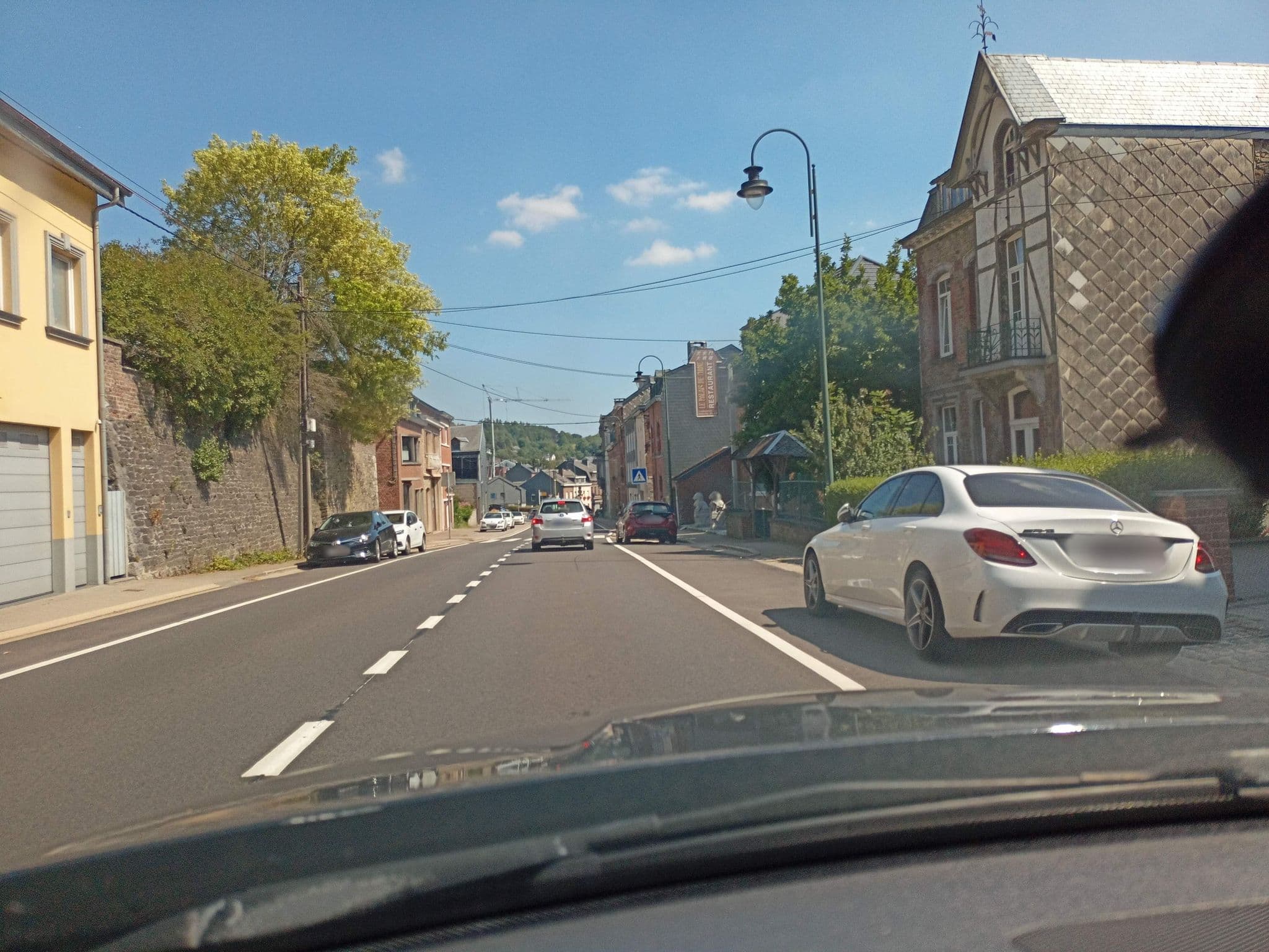 Street view near Le Gîte du Blanc-Moussi, Stavelot — © xdTAGCLAN (CC BY-SA · Mapillary)