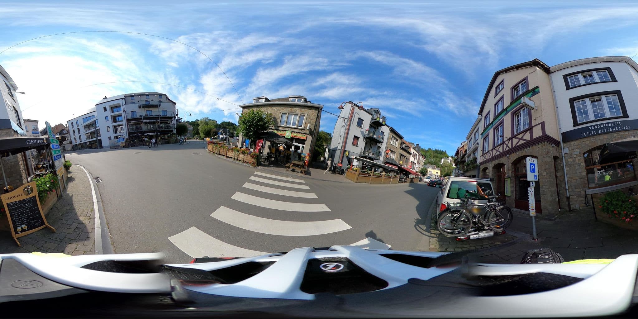 Street view near Le Petit Coquelicot, Houffalize — © Mizuna (CC BY-SA · Mapillary)